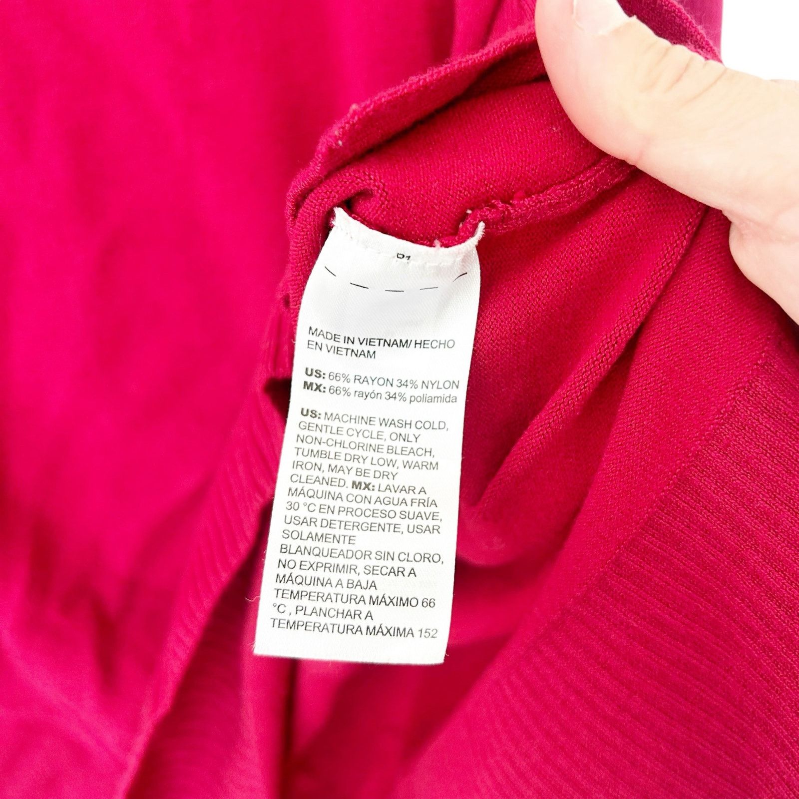 Chicos Chicos Red Front Pocket Sweater Sz M Size M / US 6-8 / IT 42-44 - 4 Thumbnail
