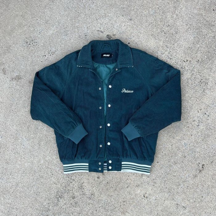 Palace Palace Palazzo Cord Bomber Teal | Size M | Grailed