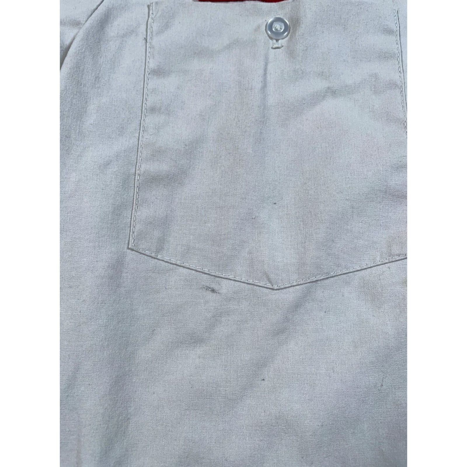 Vintage VINTAGE Awanas Club Uniform Shirt Adult Medium Light Gray American Flag Boat Patches Size US M / EU 48-50 / 2 - 5 Thumbnail
