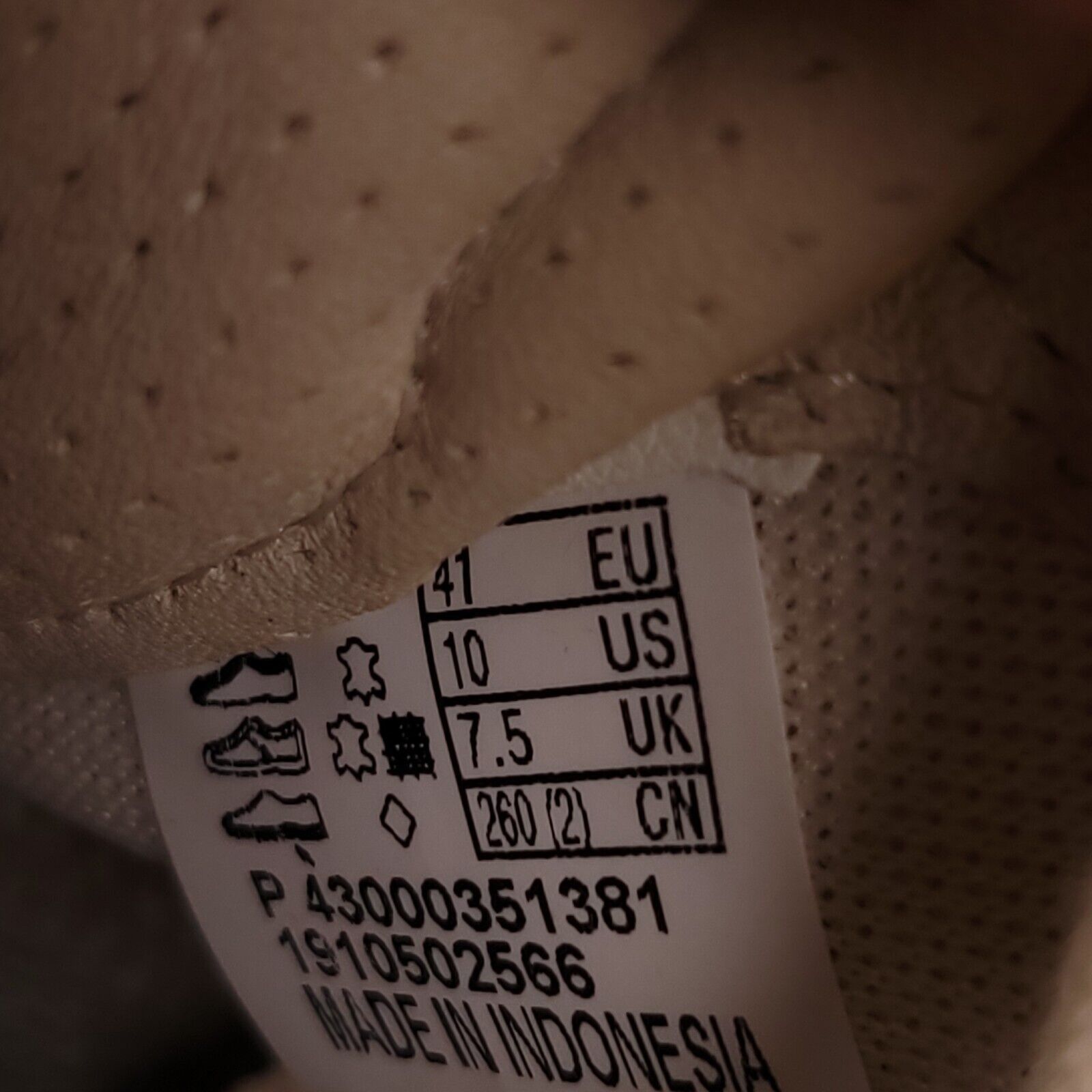 Ecco Ecco Casual Outdoor Sneaker Shoe Womens Size 10 Beige White Size US 10 / IT 40 - 9 Thumbnail