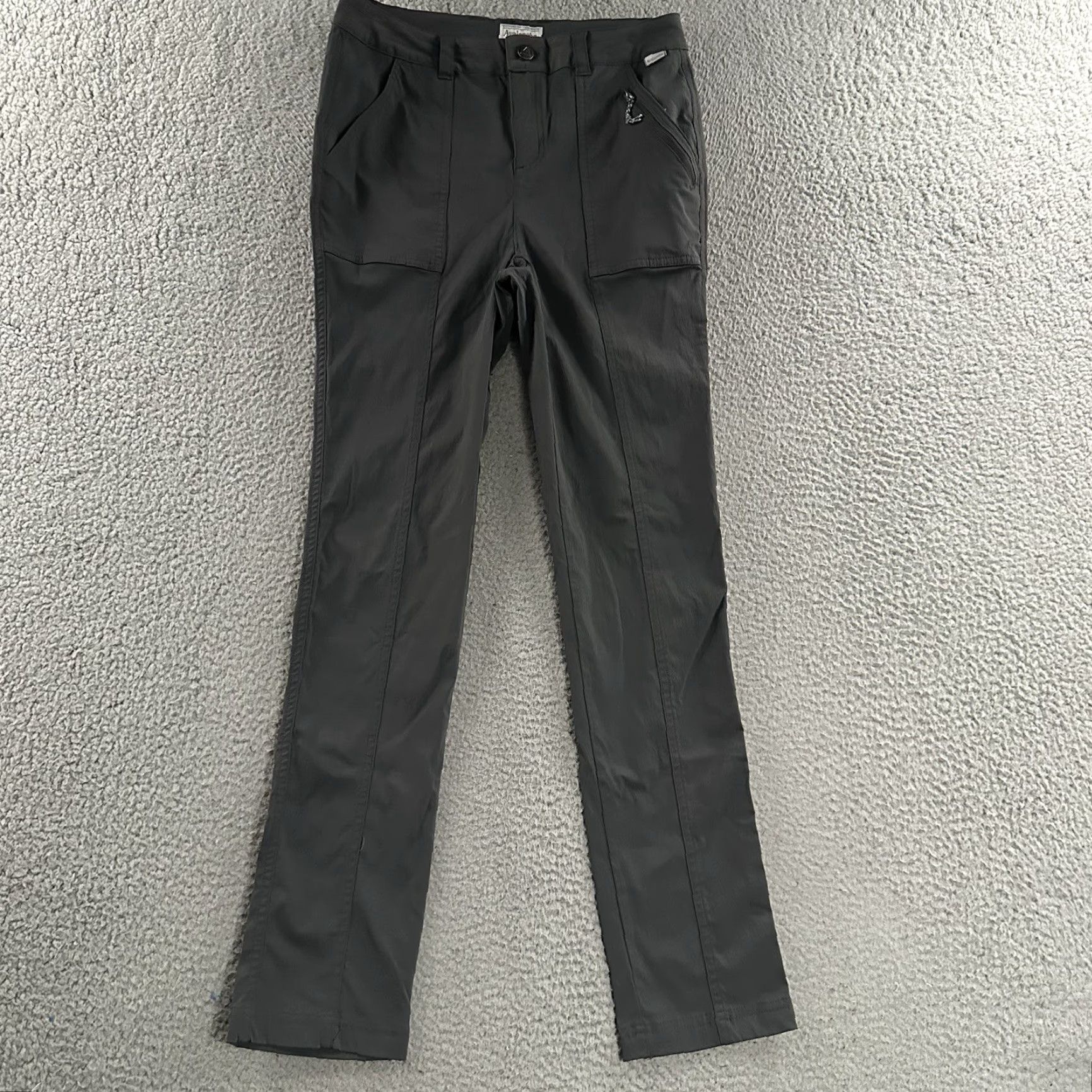 Avalanche Avalanche Womens Pants Gray Size Small Utility Zip Pocket Stretch Nylon Blend Size 28" / US 6 / IT 42 - 2 Thumbnail