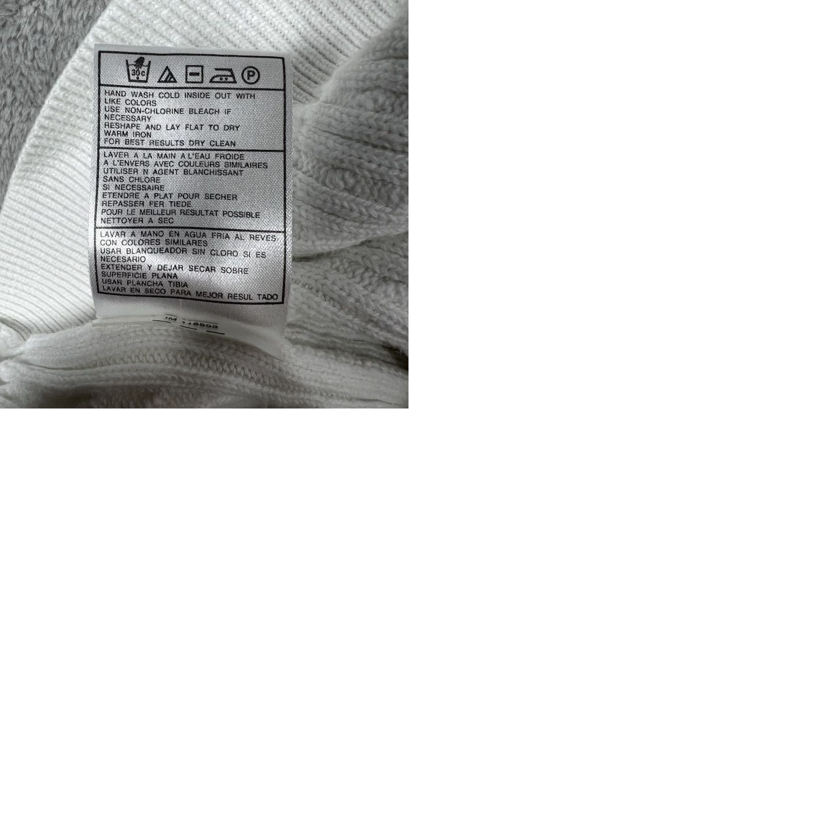 Nike Nike Women's Large Golf V-Neck Pullover Sweater Vest Sleeveless White EUC Size L / US 10 / IT 46 - 9 Thumbnail