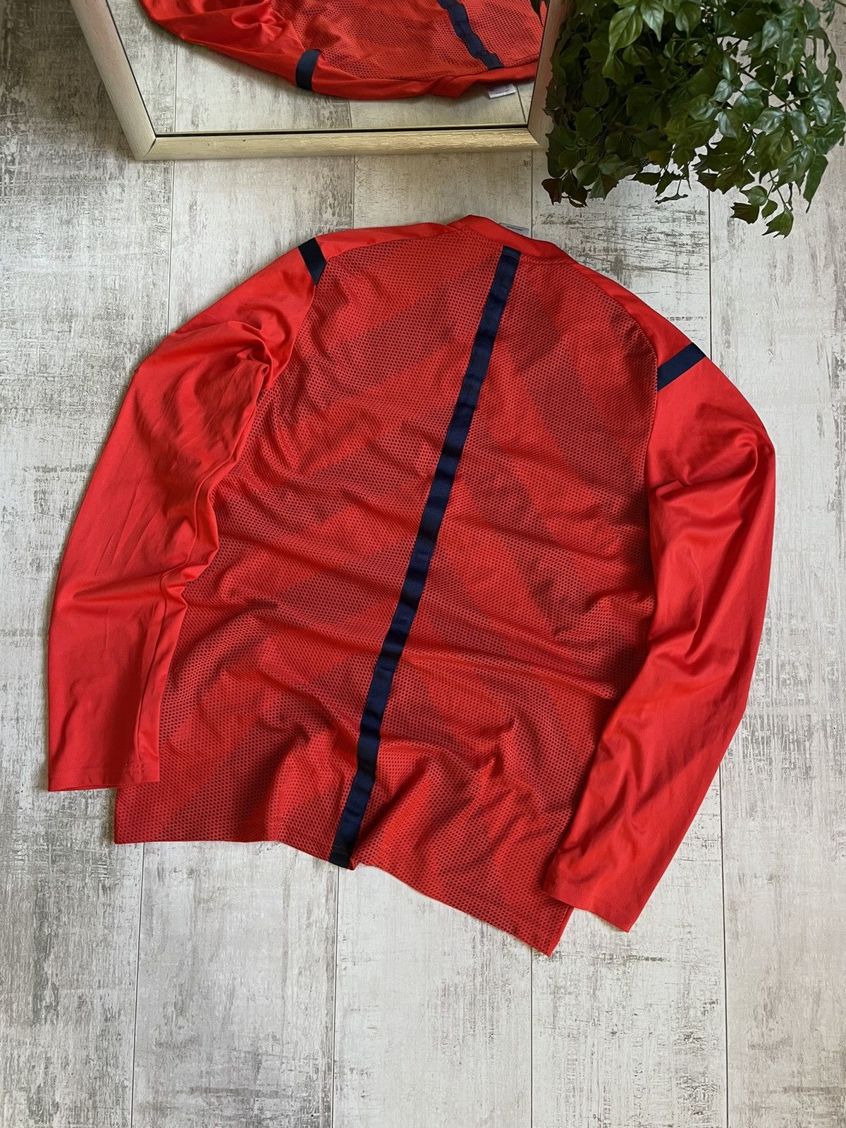 Adidas × Vintage Adidas Sweden 2013 Long Sleeve Football Shirt Jersey SvFF Size US L / EU 52-54 / 3 - 8 Thumbnail