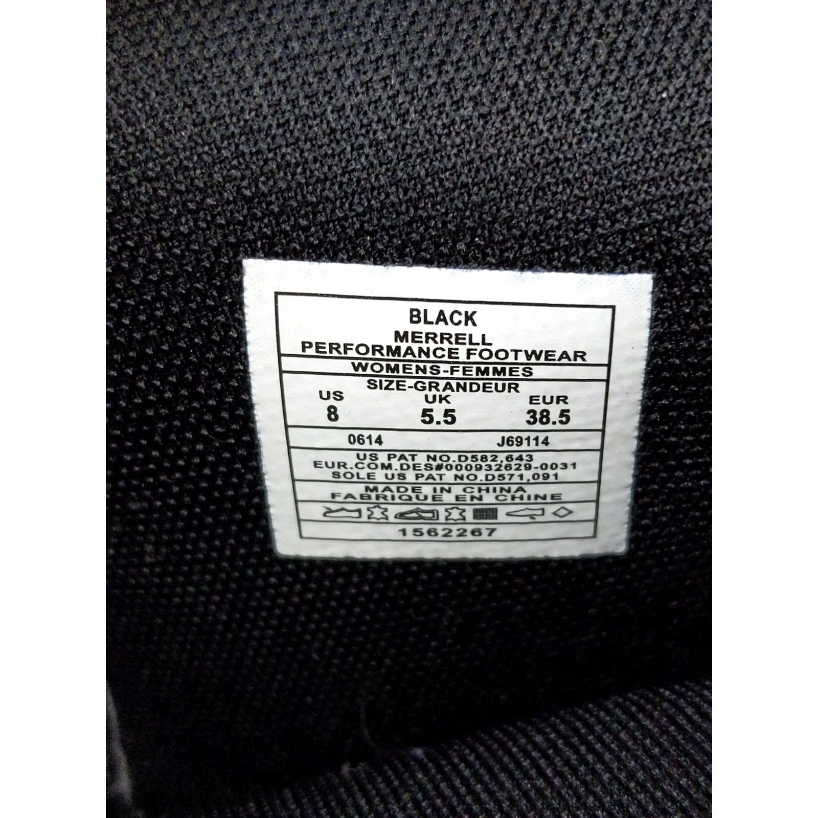Merrell Merrell Riding Boots Womens Size 8 Black Tall Waterproof Side Zip Buckle J69141 Size US 8 / IT 38 - 6 Thumbnail