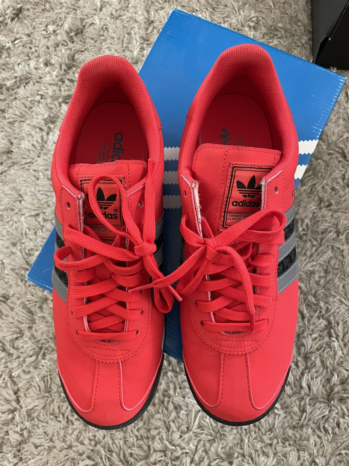 Adidas Adidas Samoa Red/Black/Grey Size US 9 / EU 42 - 5 Thumbnail