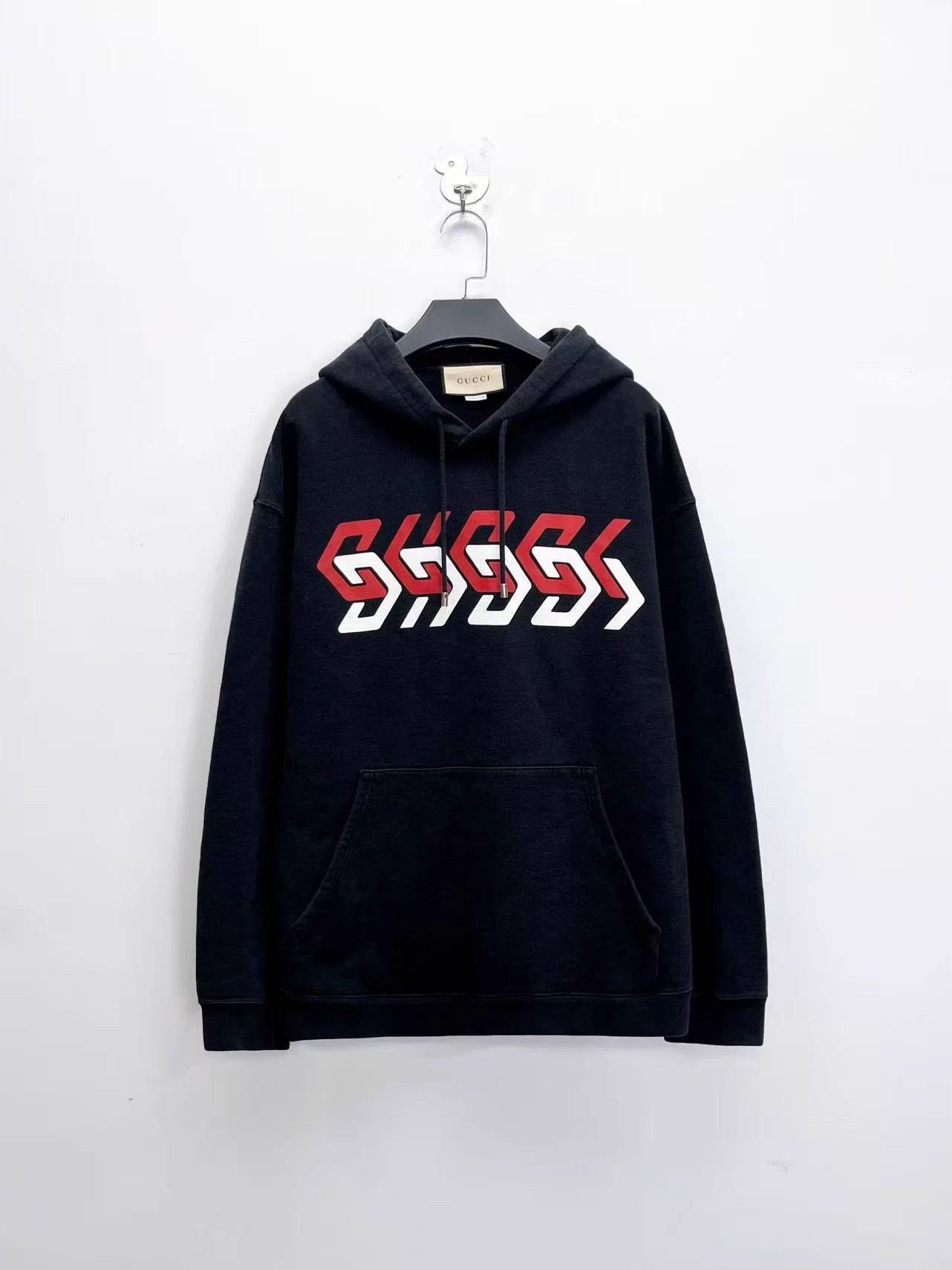 Gucci Gucci reversed logo black hoodie S 98 new Size US S / EU 44-46 / 1 - 1 Thumbnail