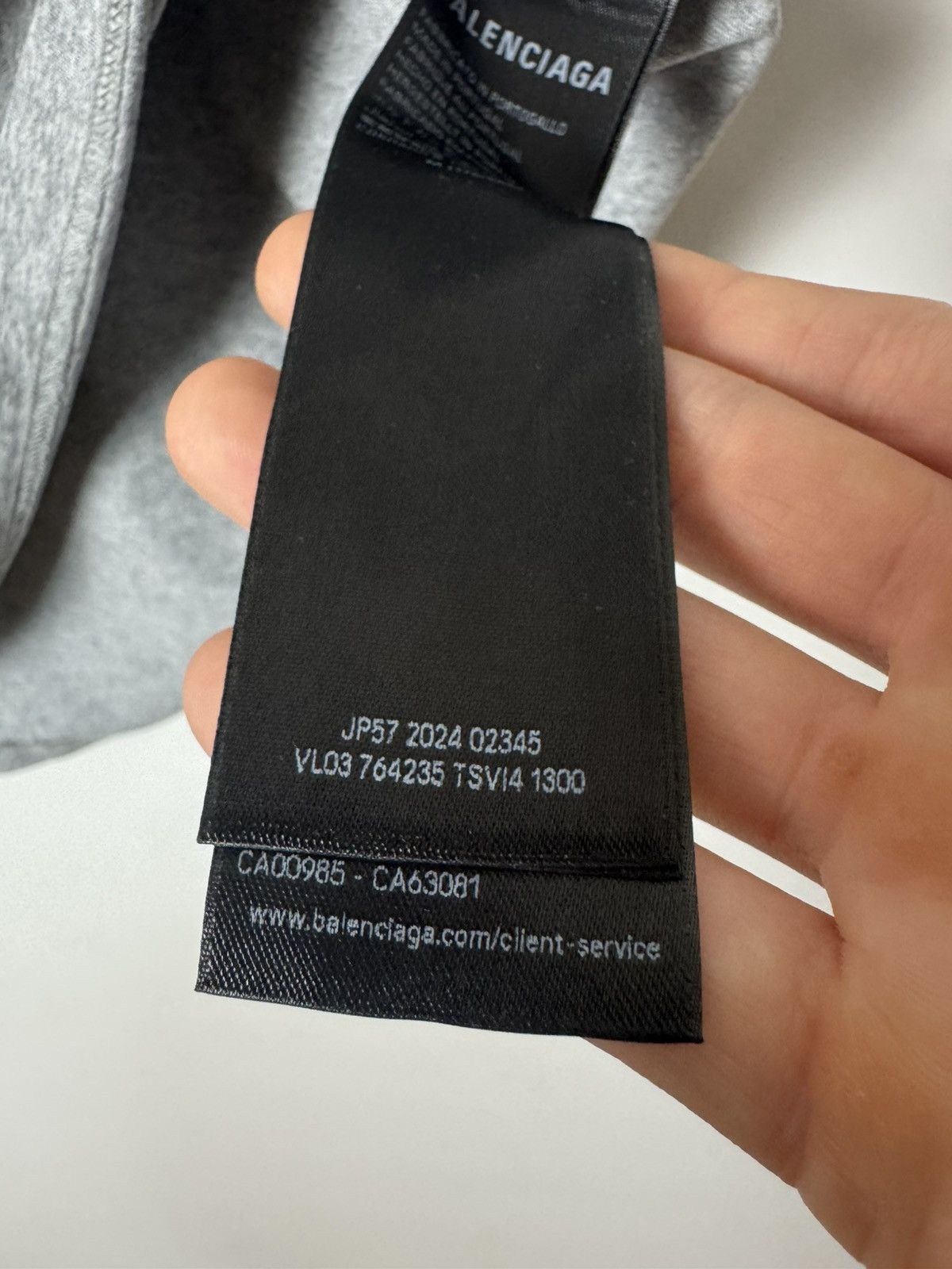 Balenciaga BNWT Balenciaga “I Love Paris” Oversized Tee Luxury Designer Size US M / EU 48-50 / 2 - 16 Thumbnail