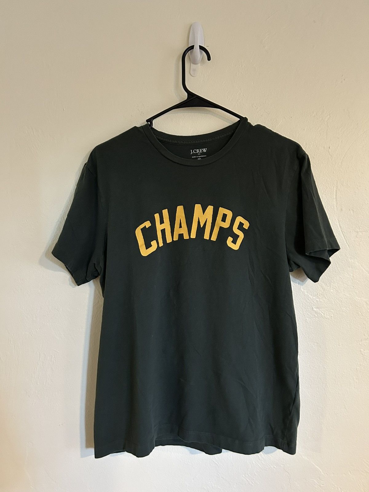 J.Crew J.Crew “CHAMPS” T-Shirt Size M / US 6-8 / IT 42-44 - 1 Thumbnail