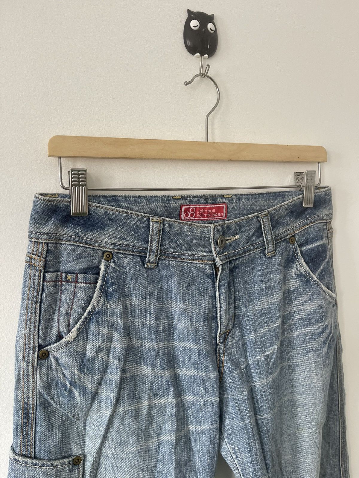 KOJIMA GENES Rare Vintage JOHNBULL KOJIMA JAPAN Carpenter Utility Jeans Size US 29 - 9 Thumbnail
