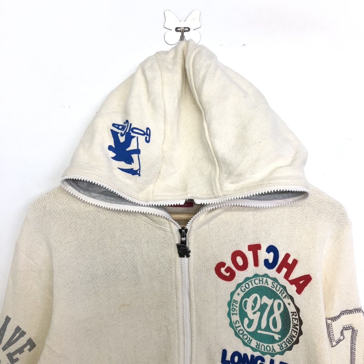 Gotcha GOTCHA LONG LIVE SURF FULLY ZIPPER HOODIE SWEATER Size US M / EU 48-50 / 2 - 3 Thumbnail