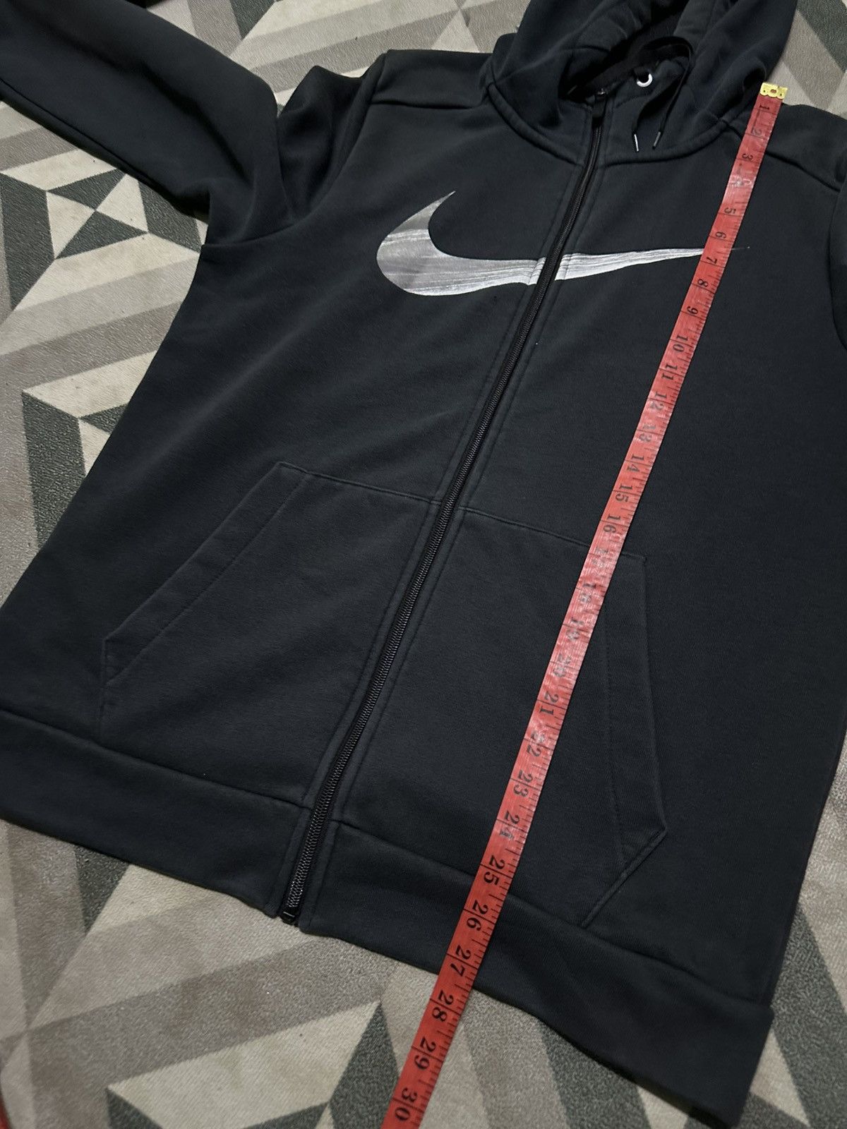 Nike Nike dri-fit full zipper big swoosh hoodie Size US M / EU 48-50 / 2 - 10 Thumbnail