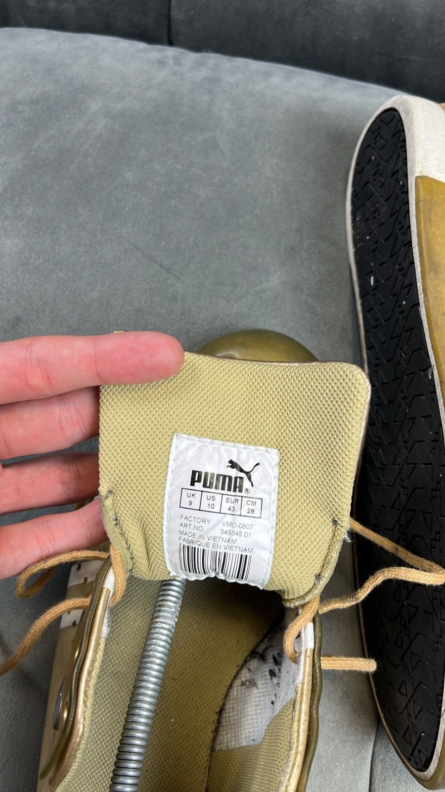 Maison MIHARA YASUHIRO × Puma × Vintage Vintage Puma & Miharayasuhiro hype sneakers Size US 10 / EU 43 - 9 Thumbnail