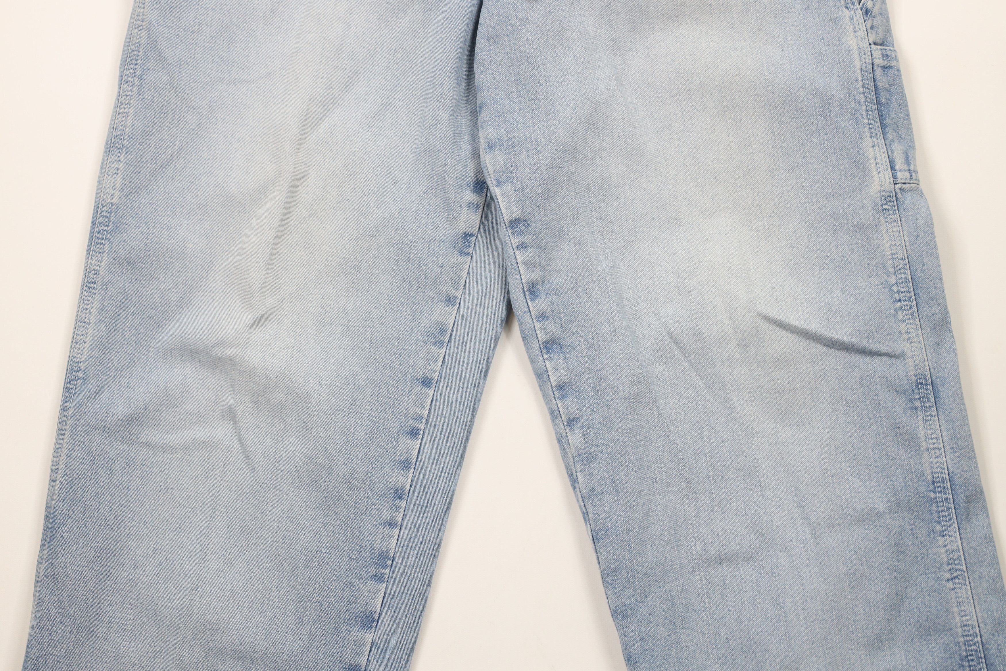 Tommy Hilfiger × Vintage Vintage 90s Y2K Tommy Hilfiger Baggy Wide Leg Dungaree Jeans Size 36" / US 14 / IT 50 - 3 Thumbnail