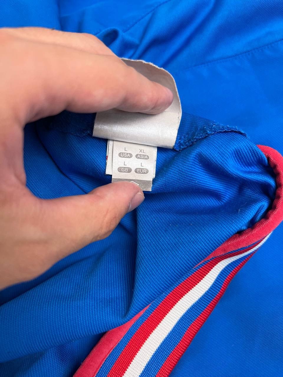 Umbro Umbro England 2010 2011 Training Drill Top Jacket Soccer Size US L / EU 52-54 / 3 - 10 Thumbnail