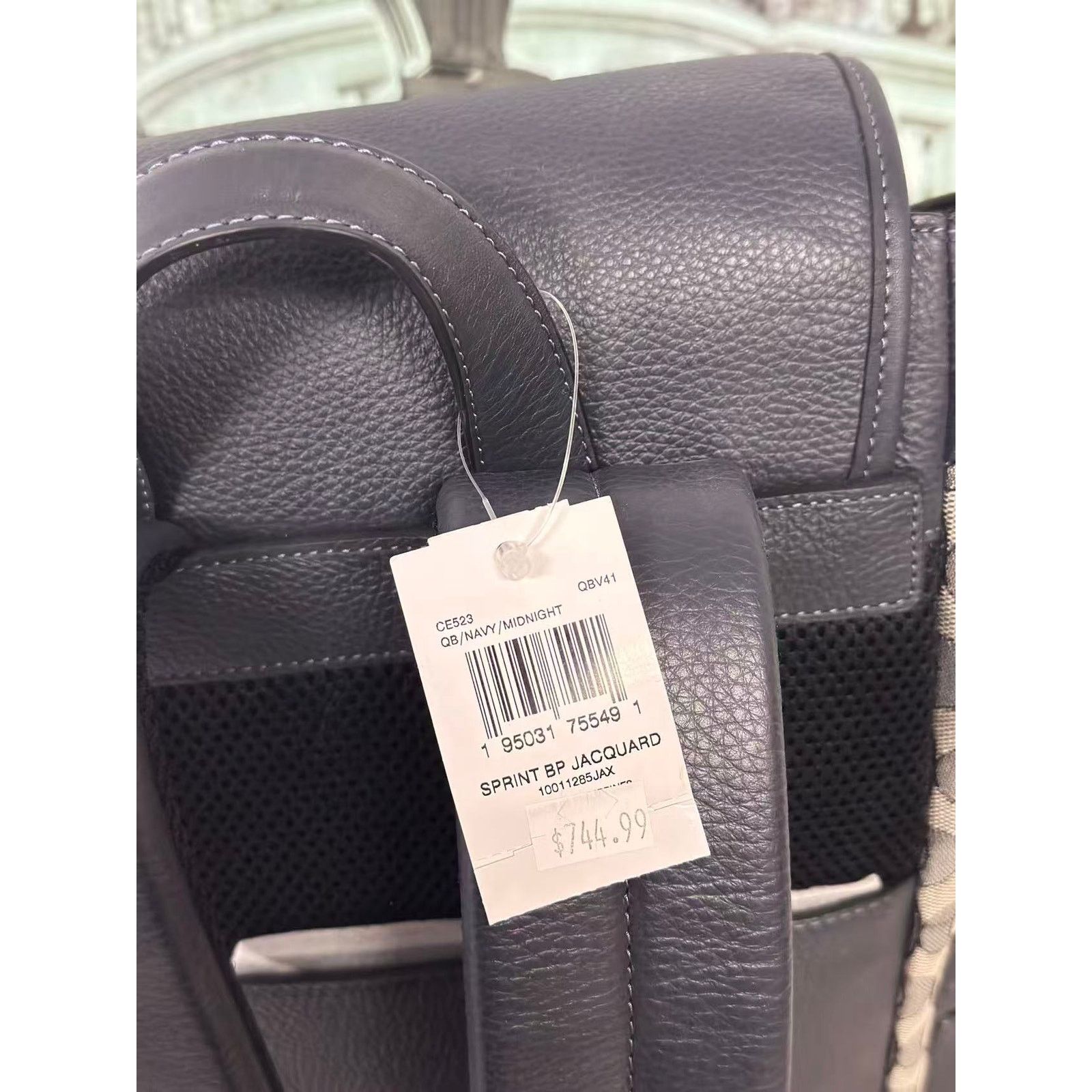 Coach Coach CE523 Sprint Backpack In Signature Jacquard Size ONE SIZE - 9 Thumbnail