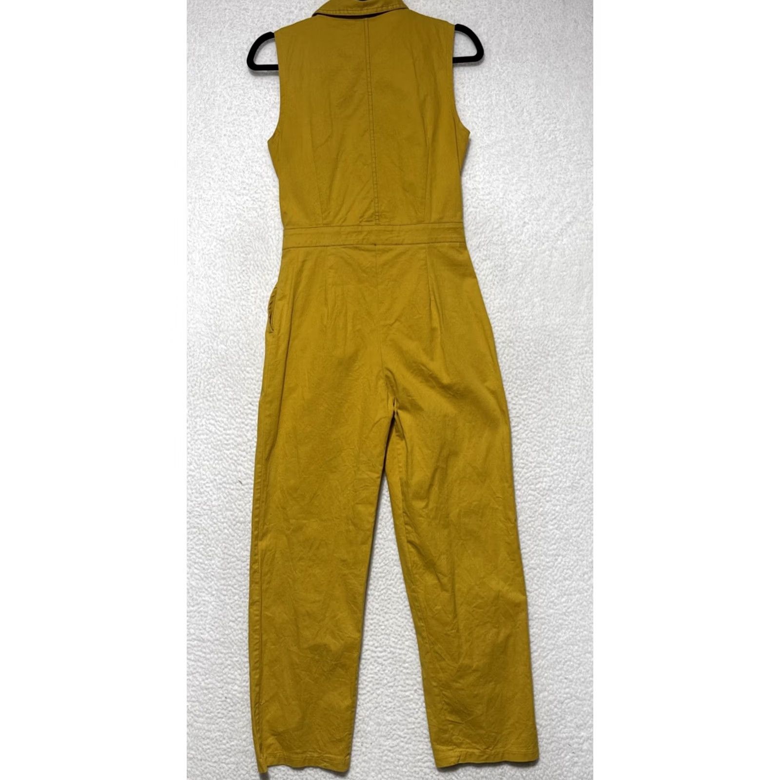 Urban Outfitters Urban Outfitters Tach Silene Sleeveless Jumpsuit Women’s Size Small Color Yellow Size 28" / US 6 / IT 42 - 6 Thumbnail