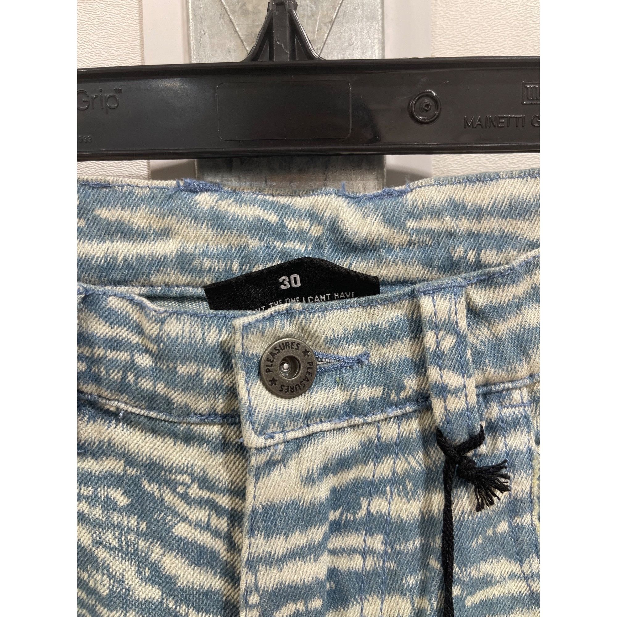 Pleasures NEW PLEASURES SATURN DENIM SHORTS SZ 30 Size US 30 / EU 46 - 3 Thumbnail