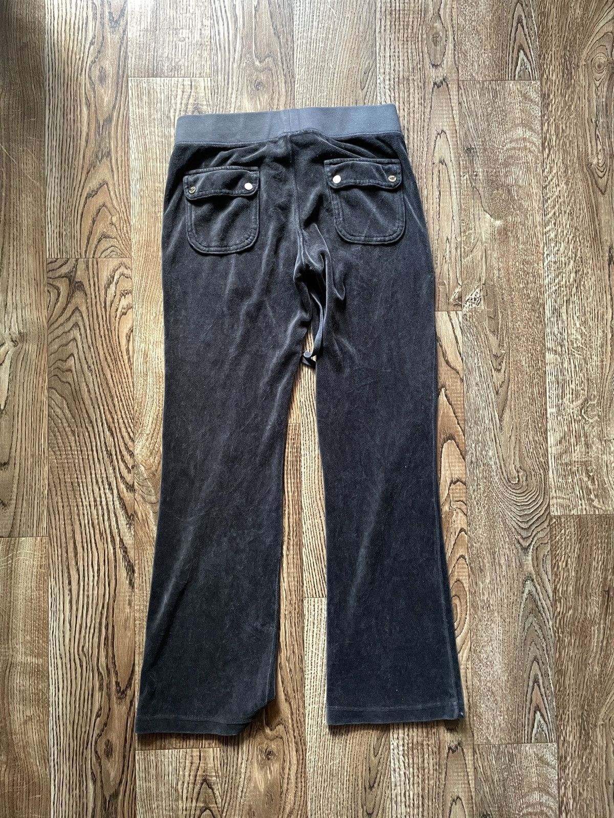 Japanese Brand VELOUR VINTAGE GREY Y2K JUICY COUTURE SUITS Size S / US 4 / IT 40 - 3 Thumbnail
