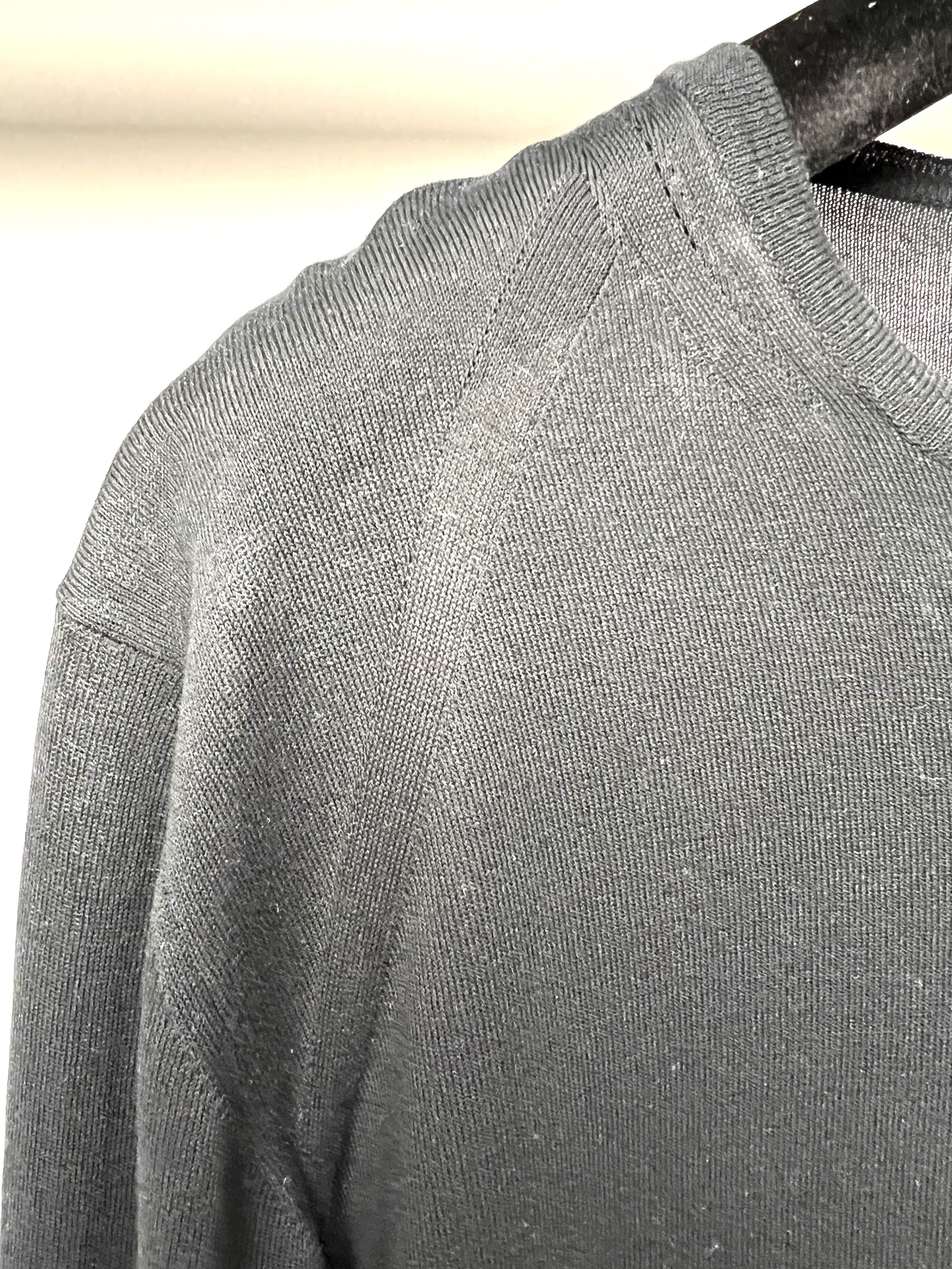 Lanvin NEW, LANVIN SUPERFINE KNITED CREWNECK SWEATER, MADE IN ITALY Size US XL / EU 56 / 4 - 2 Thumbnail