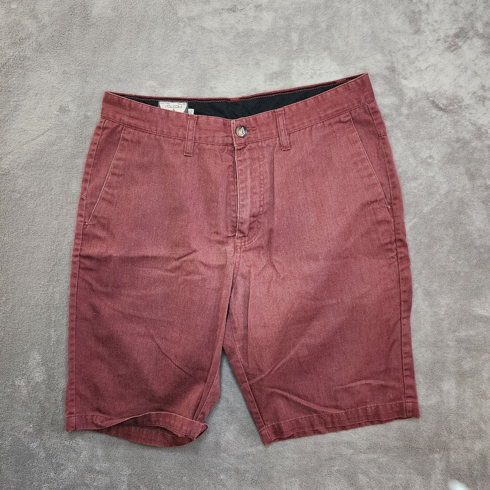 Volcom Volcom Corpo Class Red Chino Shorts Men's Size 30 - Size US 30 / EU 46 - 1 Thumbnail