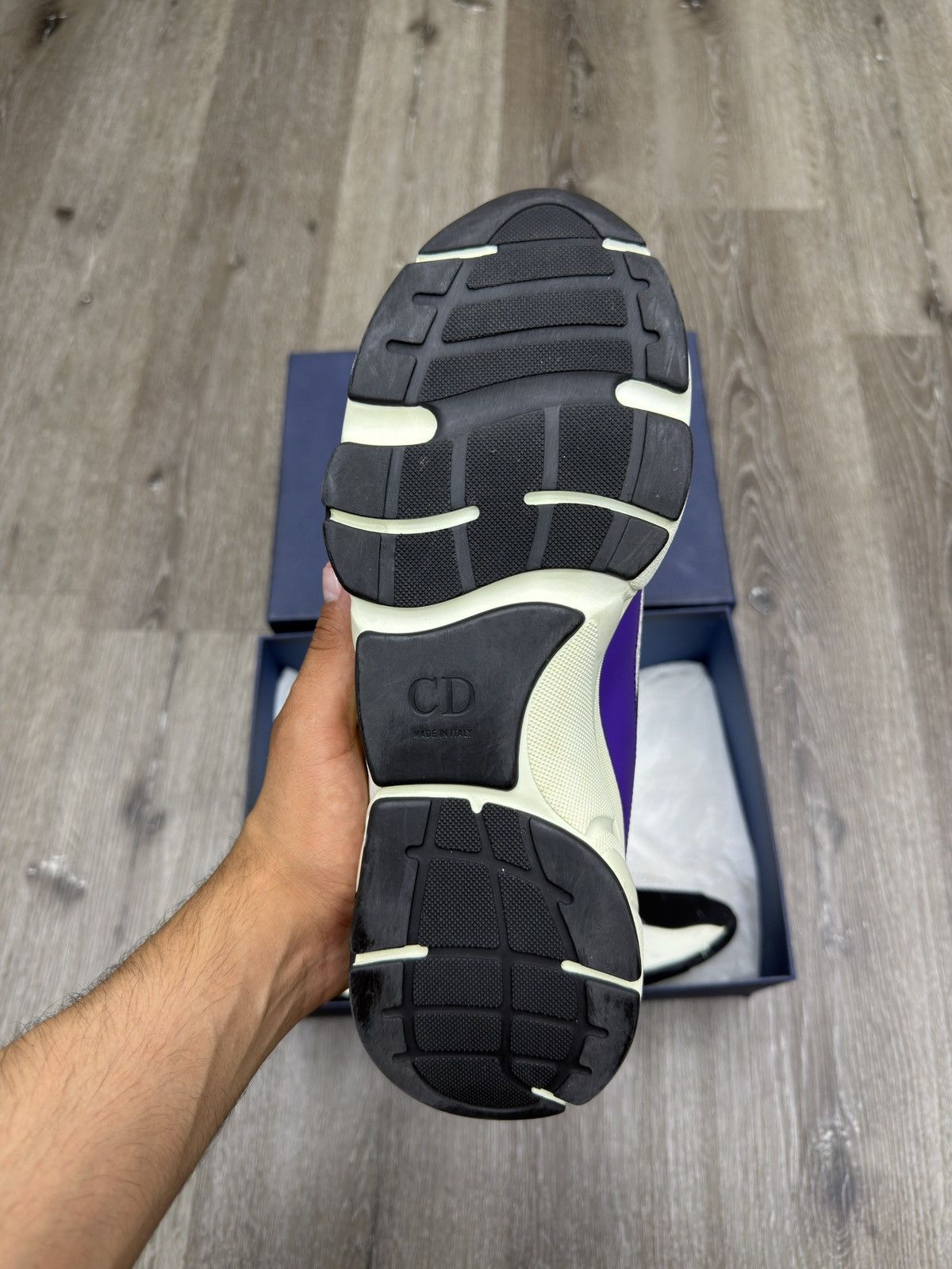 Dior Dior B22 Violet White Size US 11 / EU 44 - 10 Thumbnail