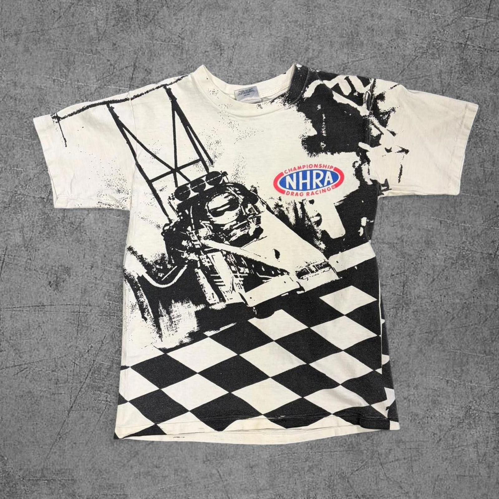 NASCAR 90s NHRA Drag Racing AOP Tee Size US M / EU 48-50 / 2 - 1 Thumbnail