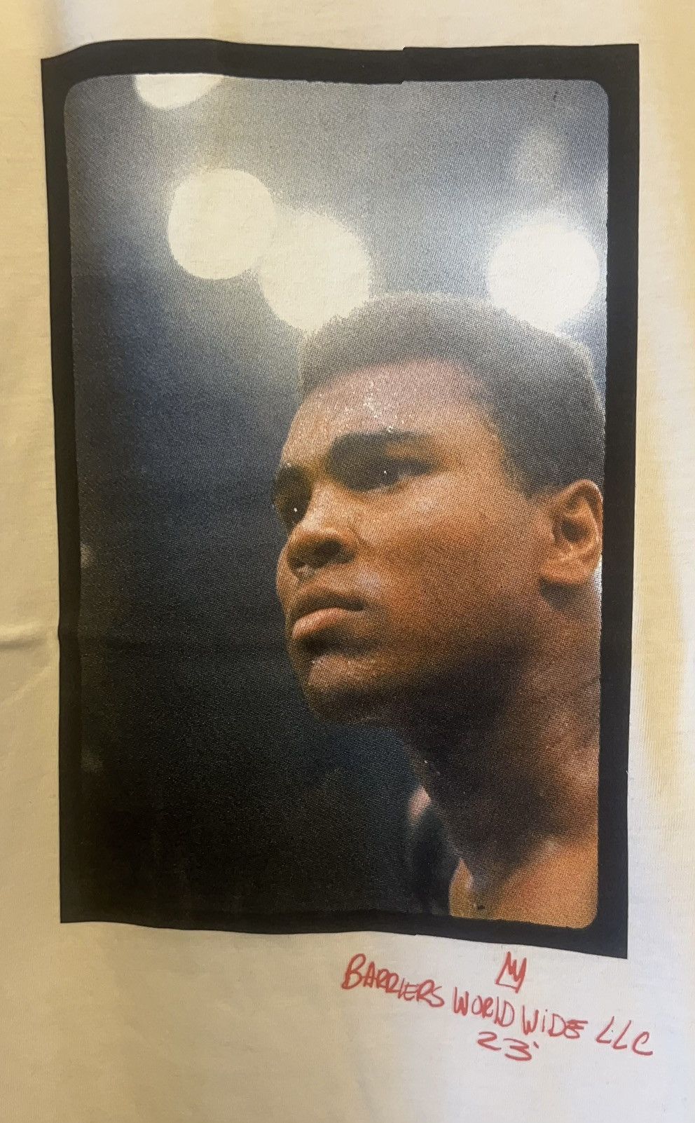 Barriers Authentic Live Free Barriers Muhammad Ali I am the greatest Size US XXL / EU 58 / 5 - 2 Thumbnail