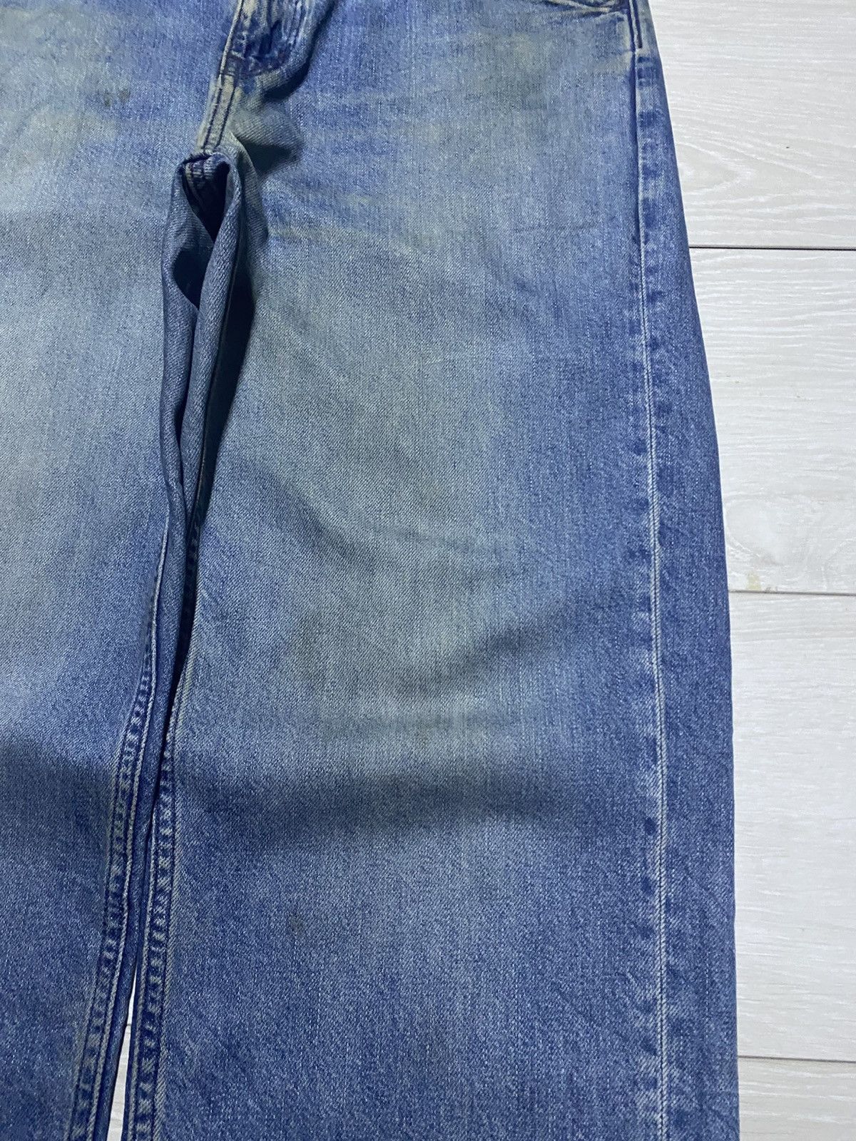 Uniqlo Vintage Japanese Brand Uniqlo Light Wash Tappered Leg Jeans Size US 36 / EU 52 - 8 Thumbnail