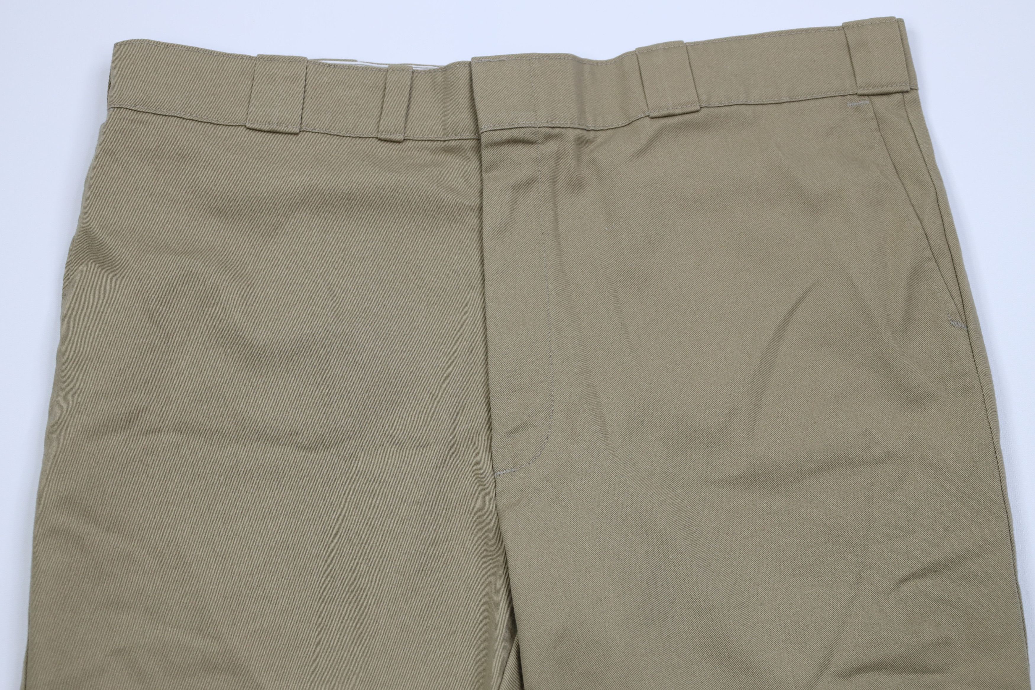 Vintage Vintage 70s Streetwear Workwear Wide Leg Pants Beige USA Size US 40 / EU 56 - 2 Thumbnail