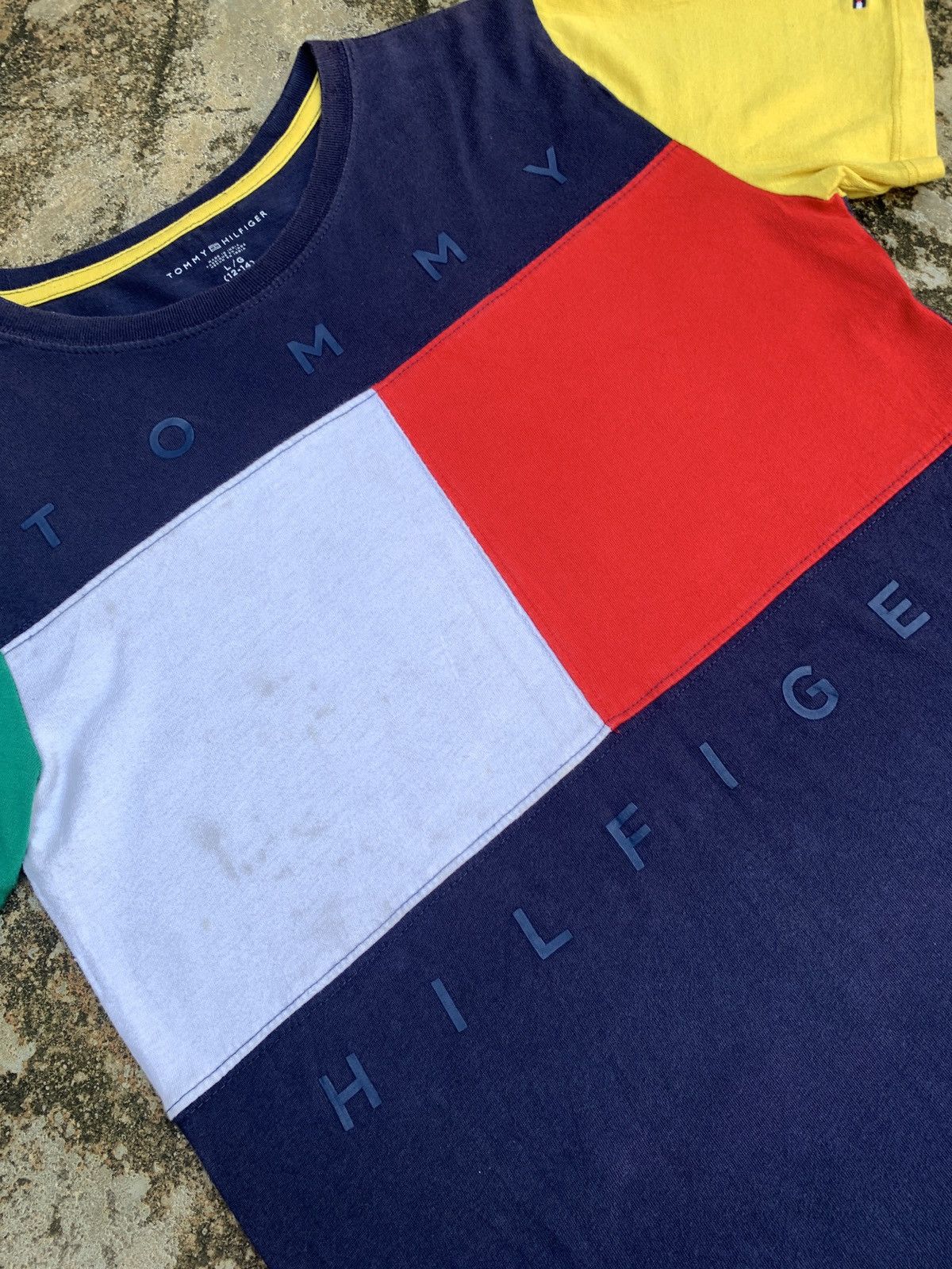 Tommy Hilfiger × Tommy Jeans Tommy Hilfiger Multicolor Big Flag Logo Top Size M / US 6-8 / IT 42-44 - 4 Thumbnail