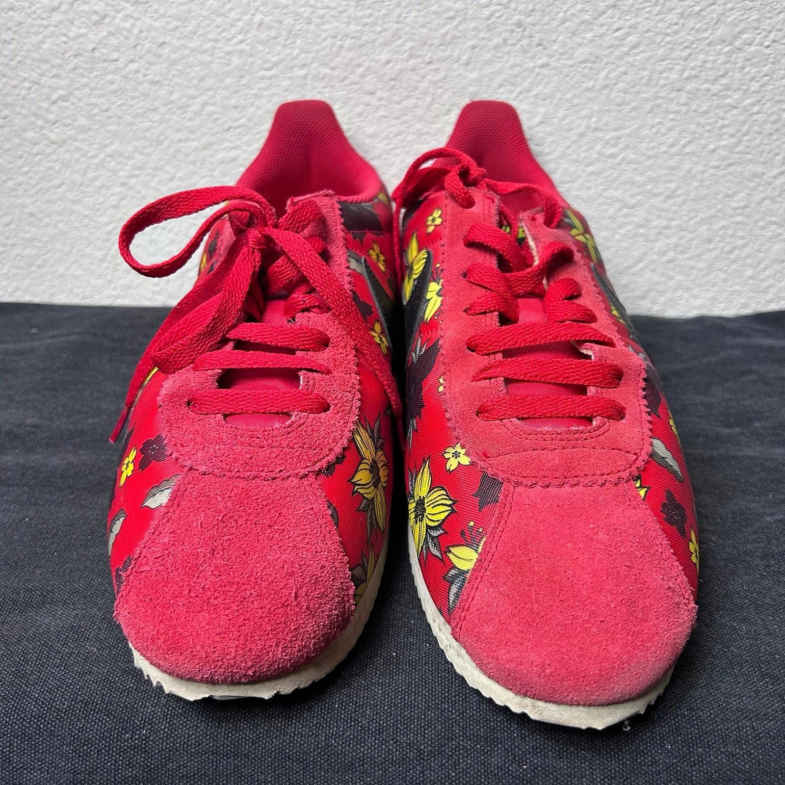 Nike Nike Classic Cortez Nylon QS “Floral” – University Red Size US 12 / EU 45 - 2 Thumbnail