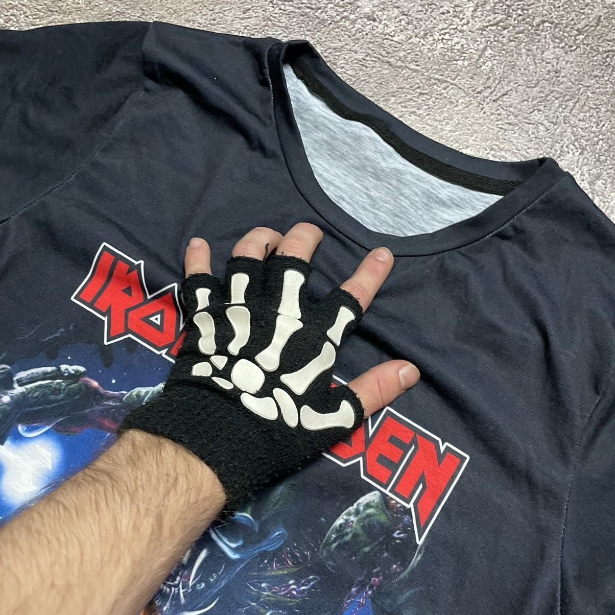 Vintage Vintage Y2K Iron Maiden Band Graphic Tee Grunge Skate Boxy M Size US M / EU 48-50 / 2 - 6 Thumbnail