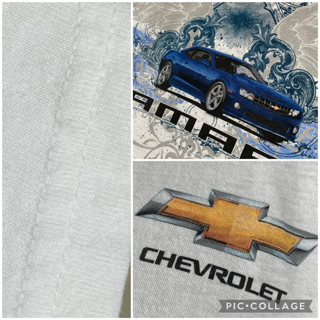 Chevrolet × Gildan × Vintage Vintage Gildan Chevy Camaro Racing Car Tee Tshirt Size US XL / EU 56 / 4 - 3 Thumbnail