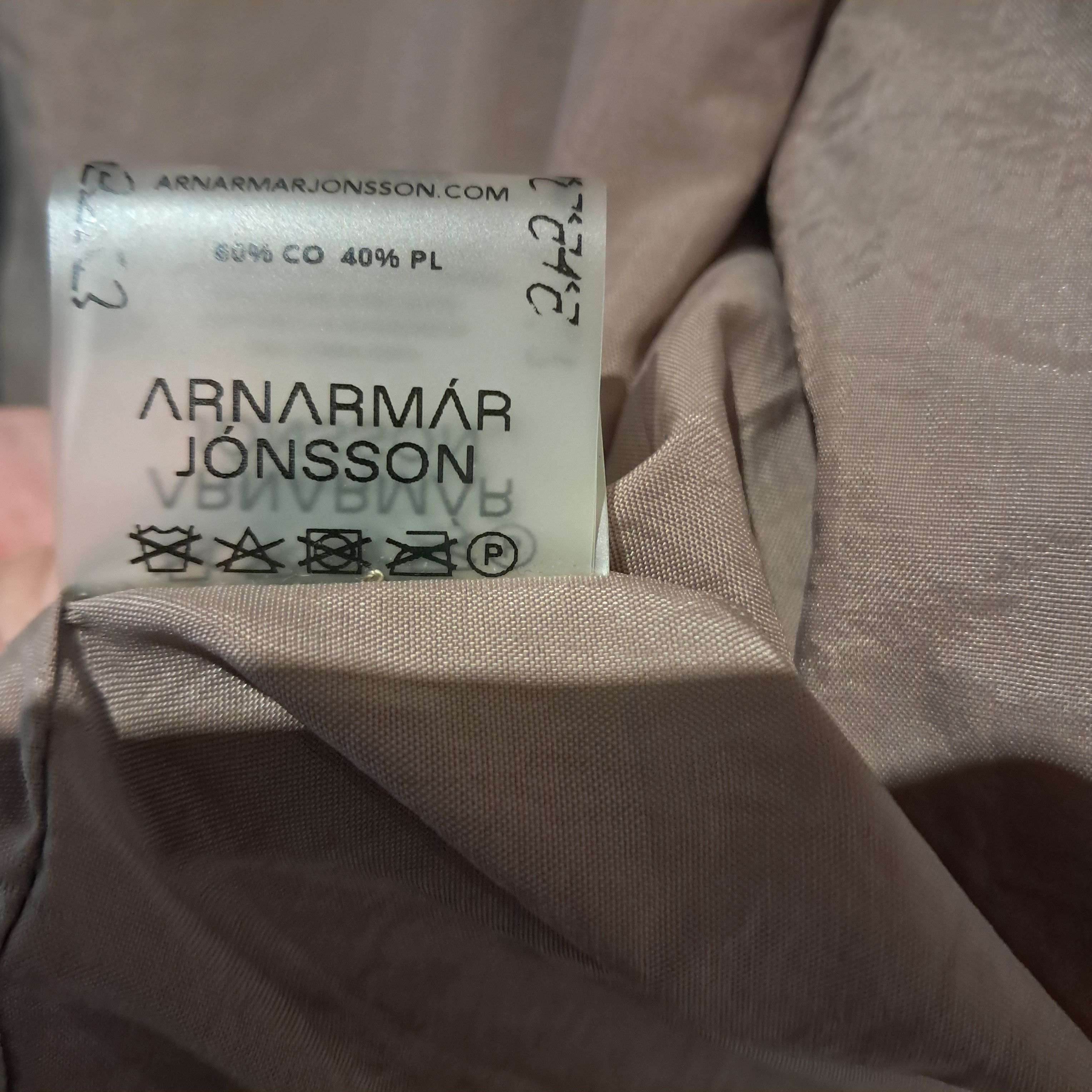 Arnar Mar Jonsson White & brown track jacket Size US S / EU 44-46 / 1 - 8 Thumbnail