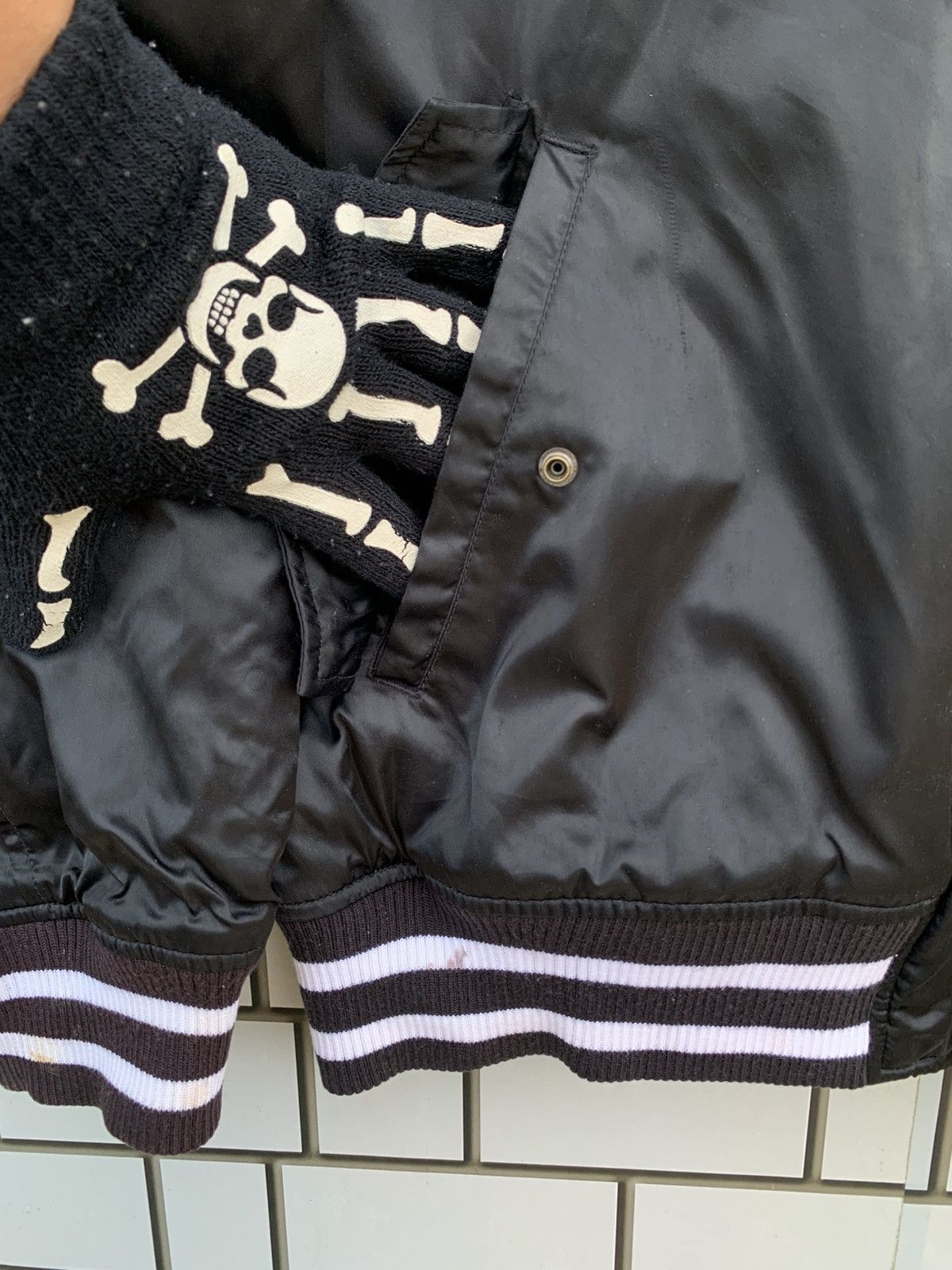 Majestic Vintage MLB SOX Varsity Bomber Jacket Size US XL / EU 56 / 4 - 12 Thumbnail