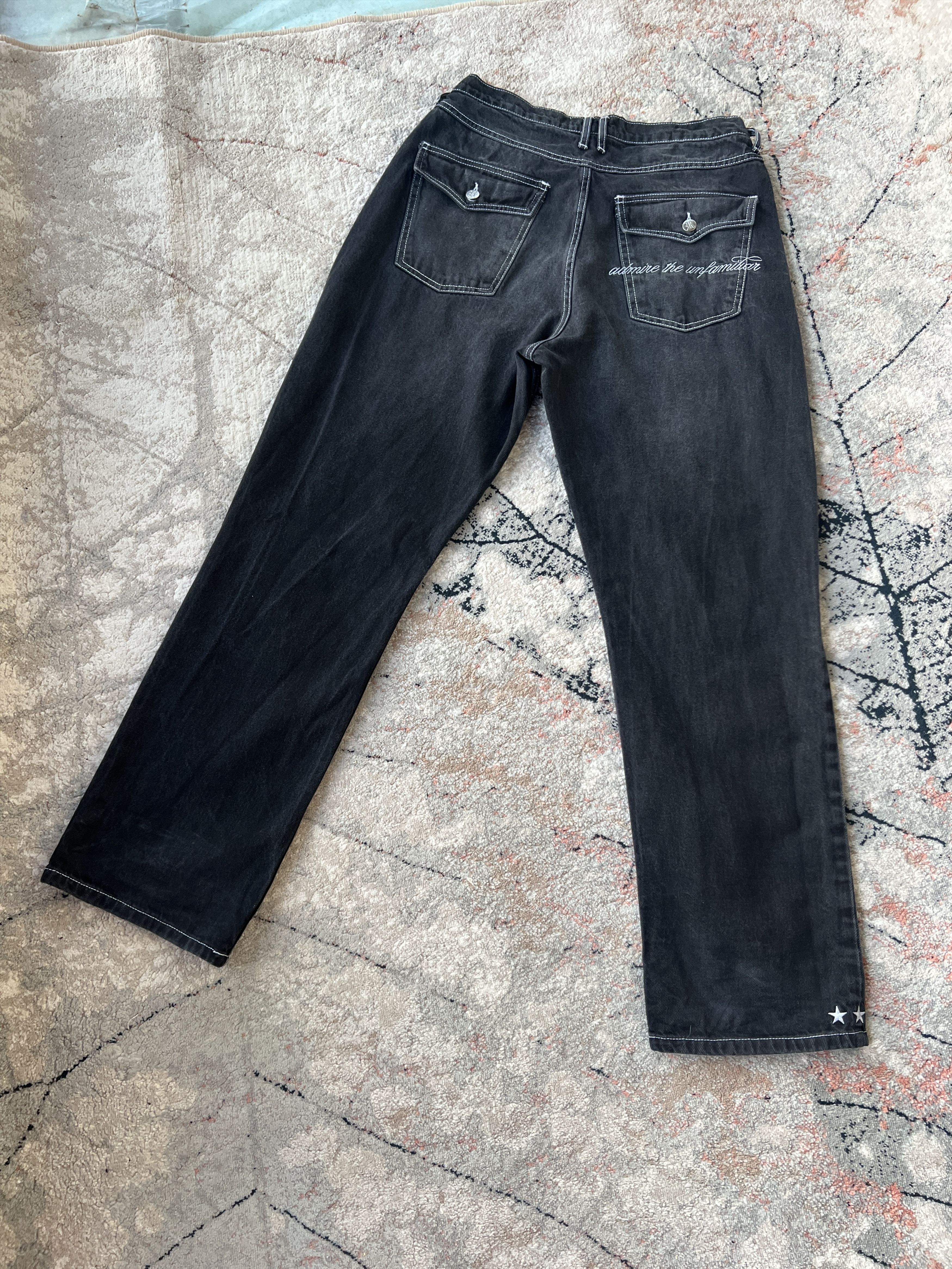 Japanese Brand Rare Humans Jeans Size US 36 / EU 52 - 3 Thumbnail