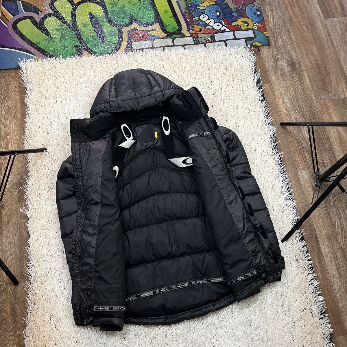 Oakley Vintage RARE Oakley Puffer Down Jacket Y2K Ski Snowboard Size US S / EU 44-46 / 1 - 2 Thumbnail