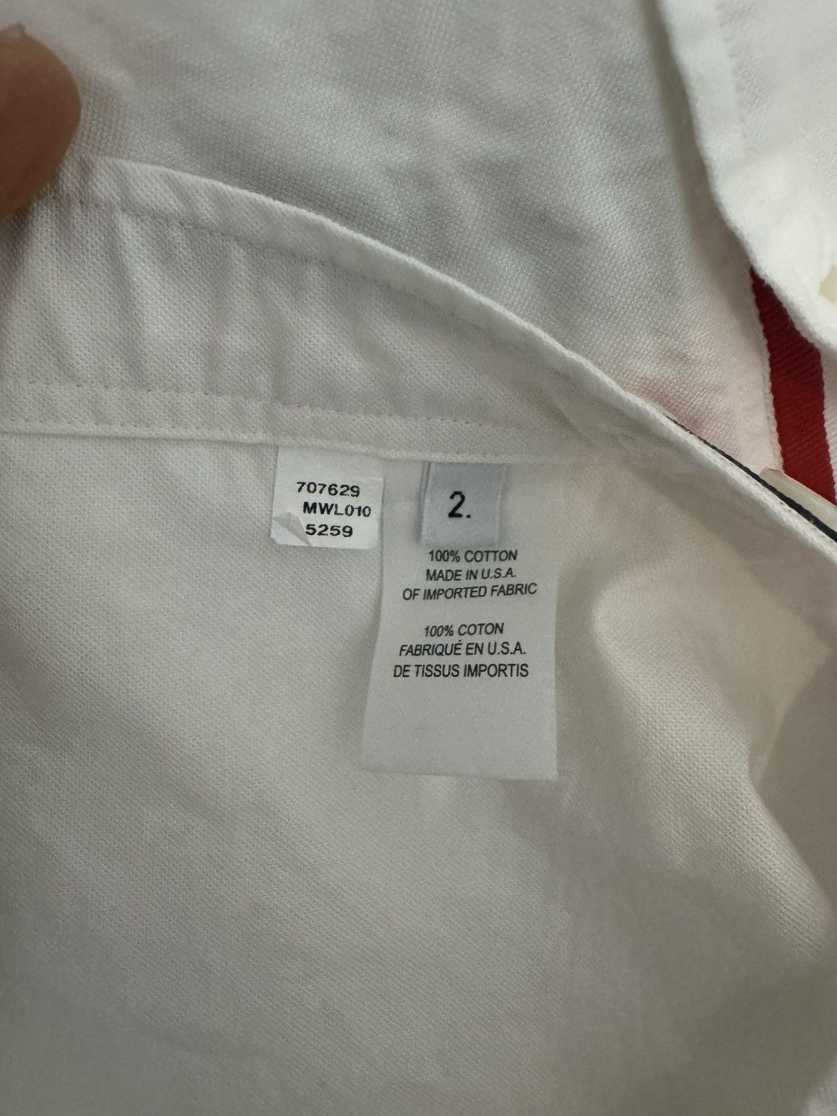 Thom Browne Thom Browne Oxford Shirt Brand New sz 2 M Size US M / EU 48-50 / 2 - 6 Thumbnail