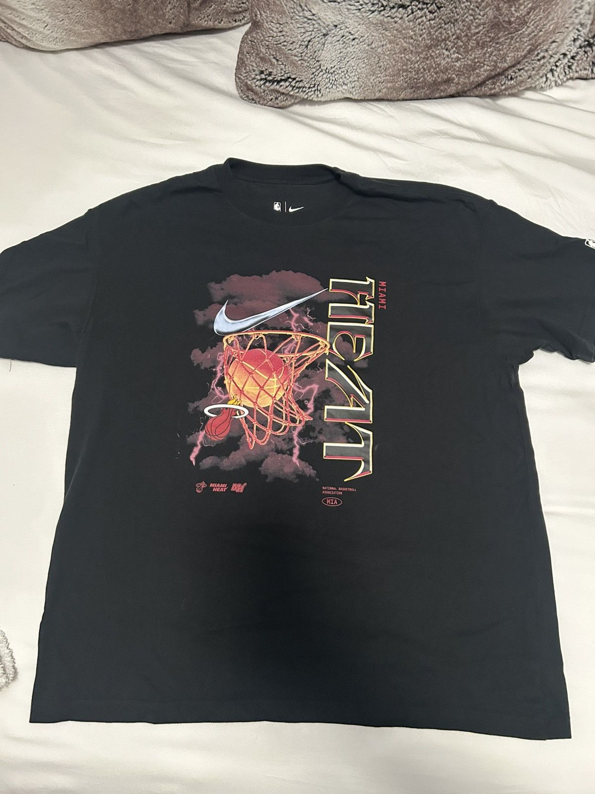 Nike Nike Miami Heat tee Size US L / EU 52-54 / 3 - 1 Thumbnail