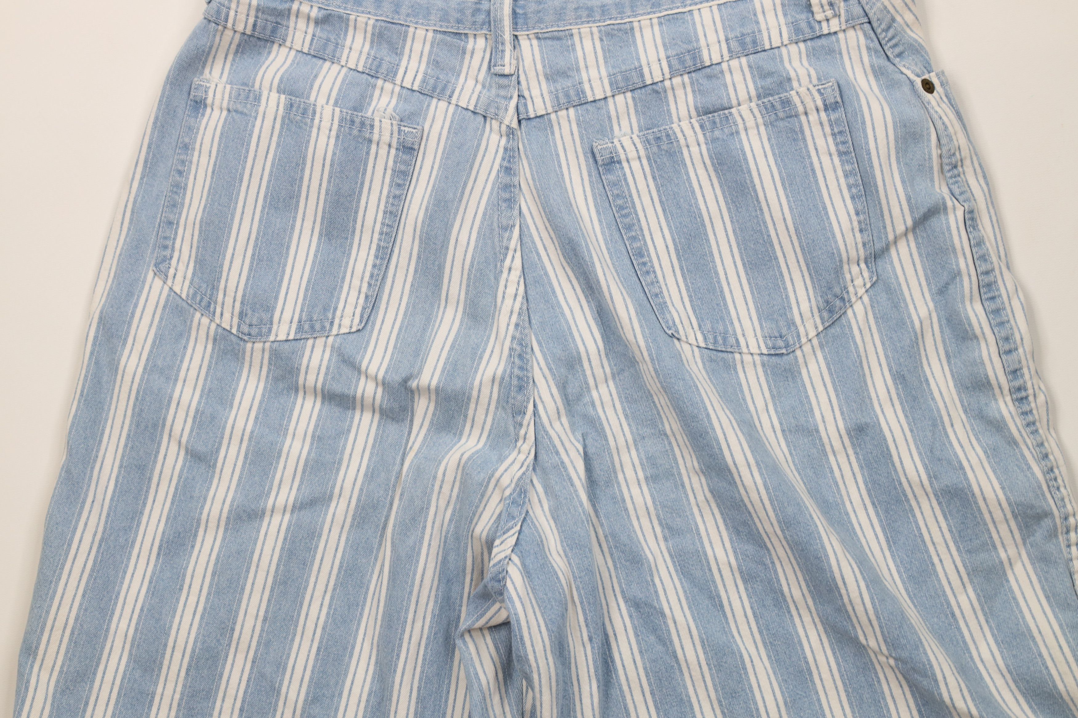 Vintage Vintage 90s Streetwear Block Baggy Denim Jean Shorts USA Size 38" / US 16 / IT 52 - 11 Thumbnail