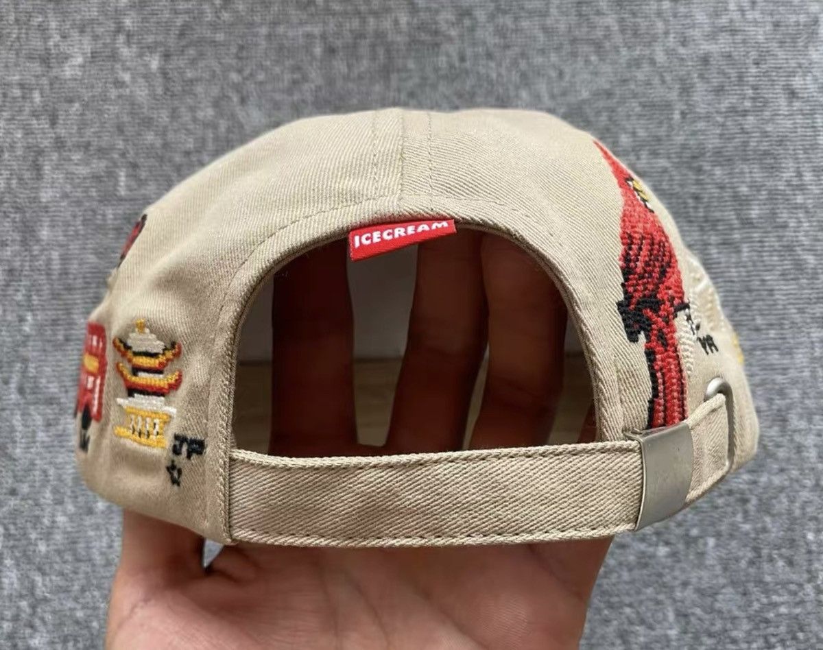 Billionaire Boys Club BBC ICECREAM Fully Embroidered Curved-Brim Cap Size ONE SIZE - 3 Thumbnail