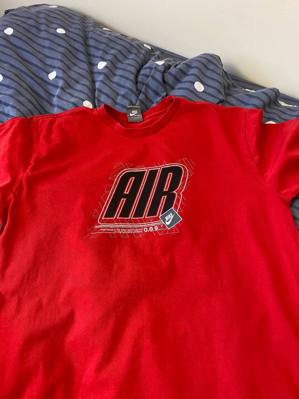 Nike × Vintage Vintage Nike Sportswear Air Big Logo T-Shirt Size US XL / EU 56 / 4 - 6 Thumbnail
