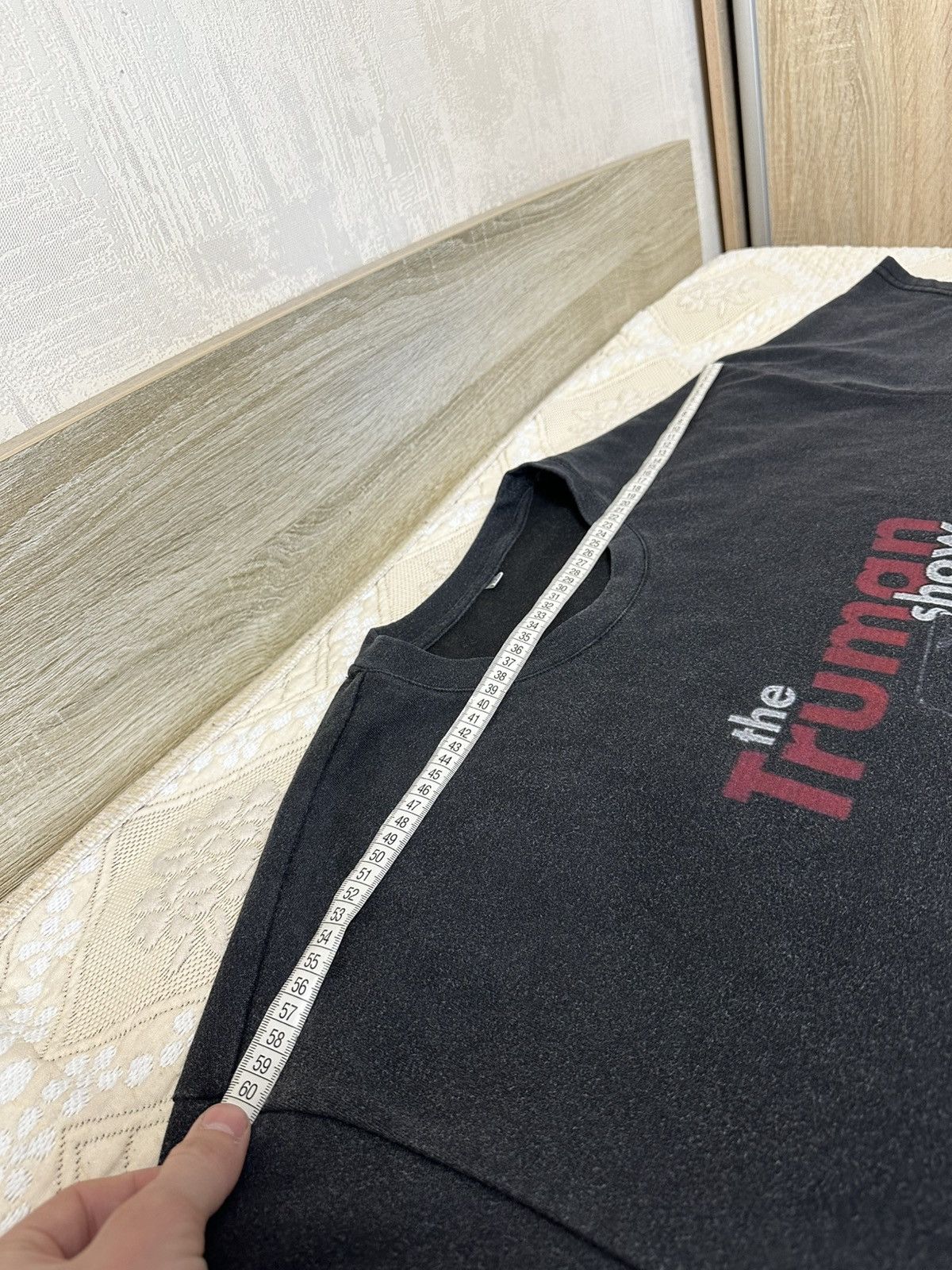 Vintage 🔥 1998 The Truman Show Vintage Movie Jim Carrey T Shirt Size US XXL / EU 58 / 5 - 11 Thumbnail
