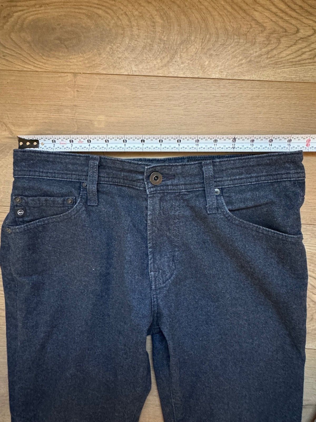 AG Adriano Goldschmied AG Adriano Goldschmied Men's Tellis Slim Jeans 30x34(31*) Size US 30 / EU 46 - 5 Thumbnail