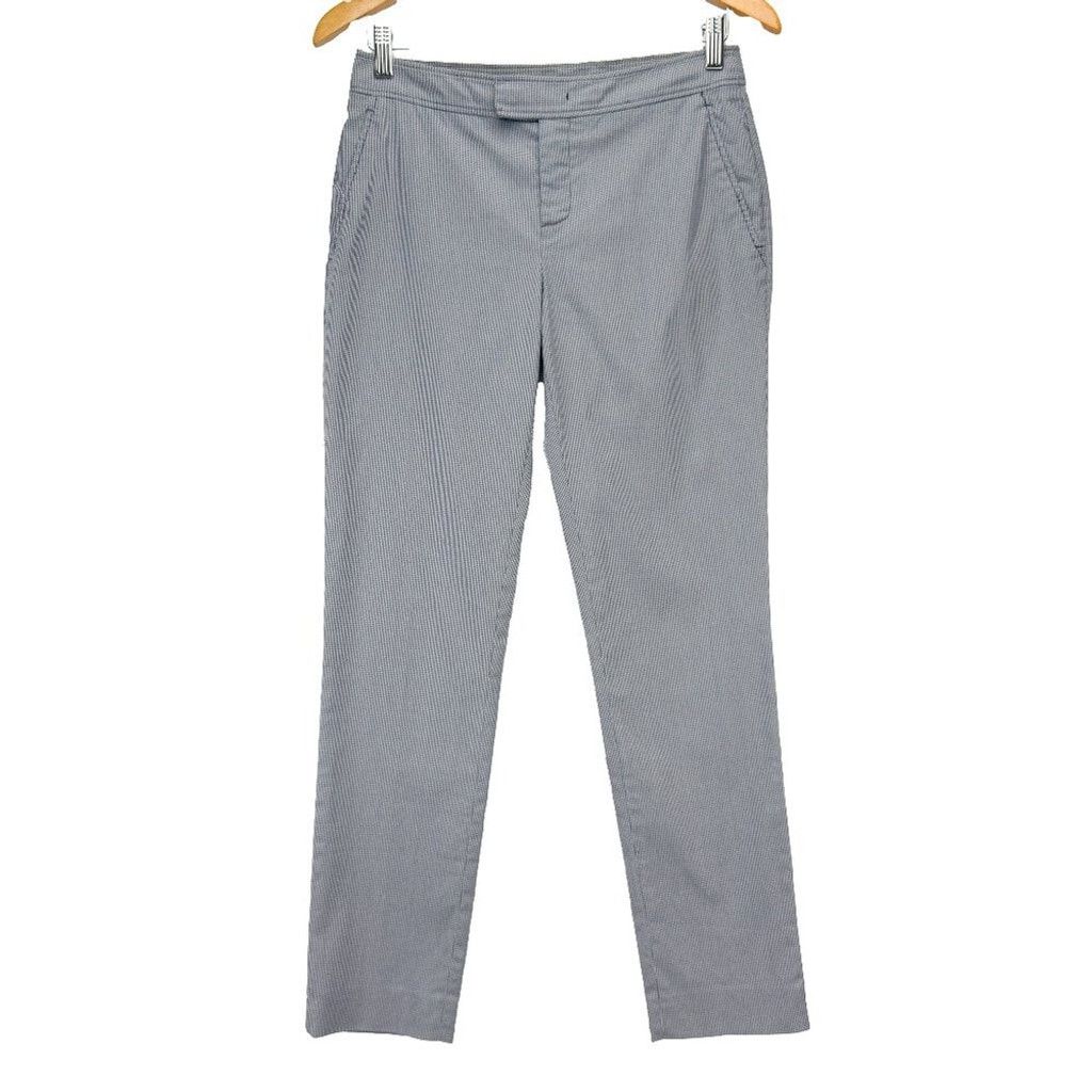RED Valentino RED VALENTINO Mini Mid Waist Chino White Grey Blue Pants 40 Size 40" / US 18 - 4 Thumbnail