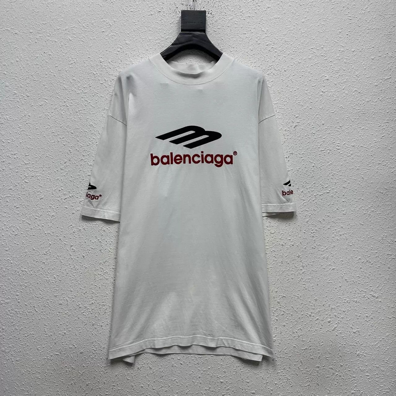 Balenciaga Balenciaga 3B Embroidered Logo SS Tee M New Size US M / EU 48-50 / 2 - 2 Thumbnail