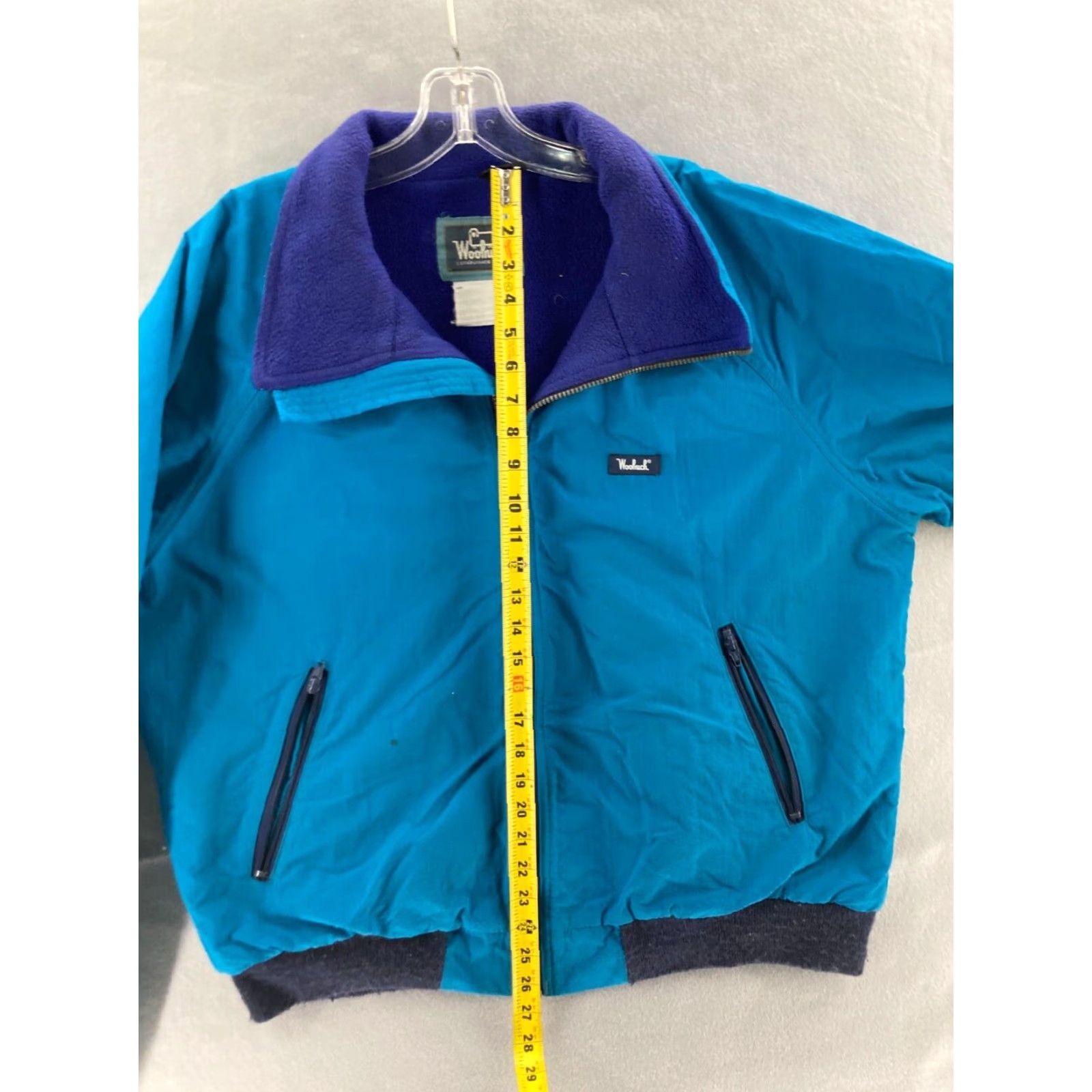 Vintage VINTAGE Woolrich Coat Mens LARGE Blue Size US L / EU 52-54 / 3 - 6 Thumbnail