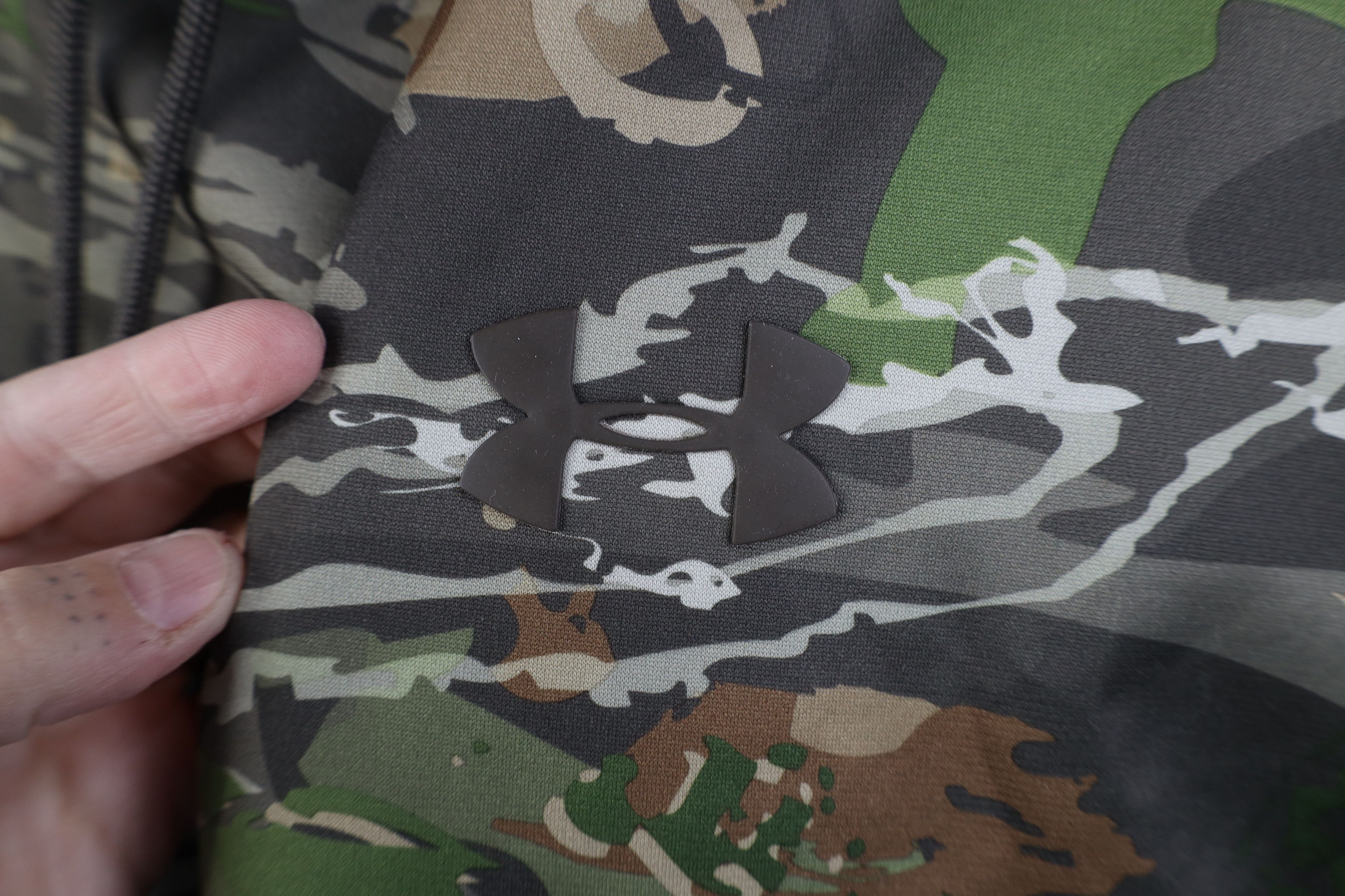 Under Armour Under Armour Loose Fit Camouflage Storm Hoodie Sweatshirt Size US L / EU 52-54 / 3 - 4 Thumbnail