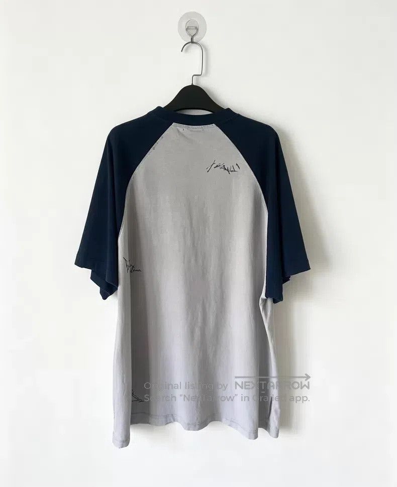 Balenciaga Balenciaga Printed embroidery raglan sleeve round neck T-s Size US S / EU 44-46 / 1 - 2 Thumbnail