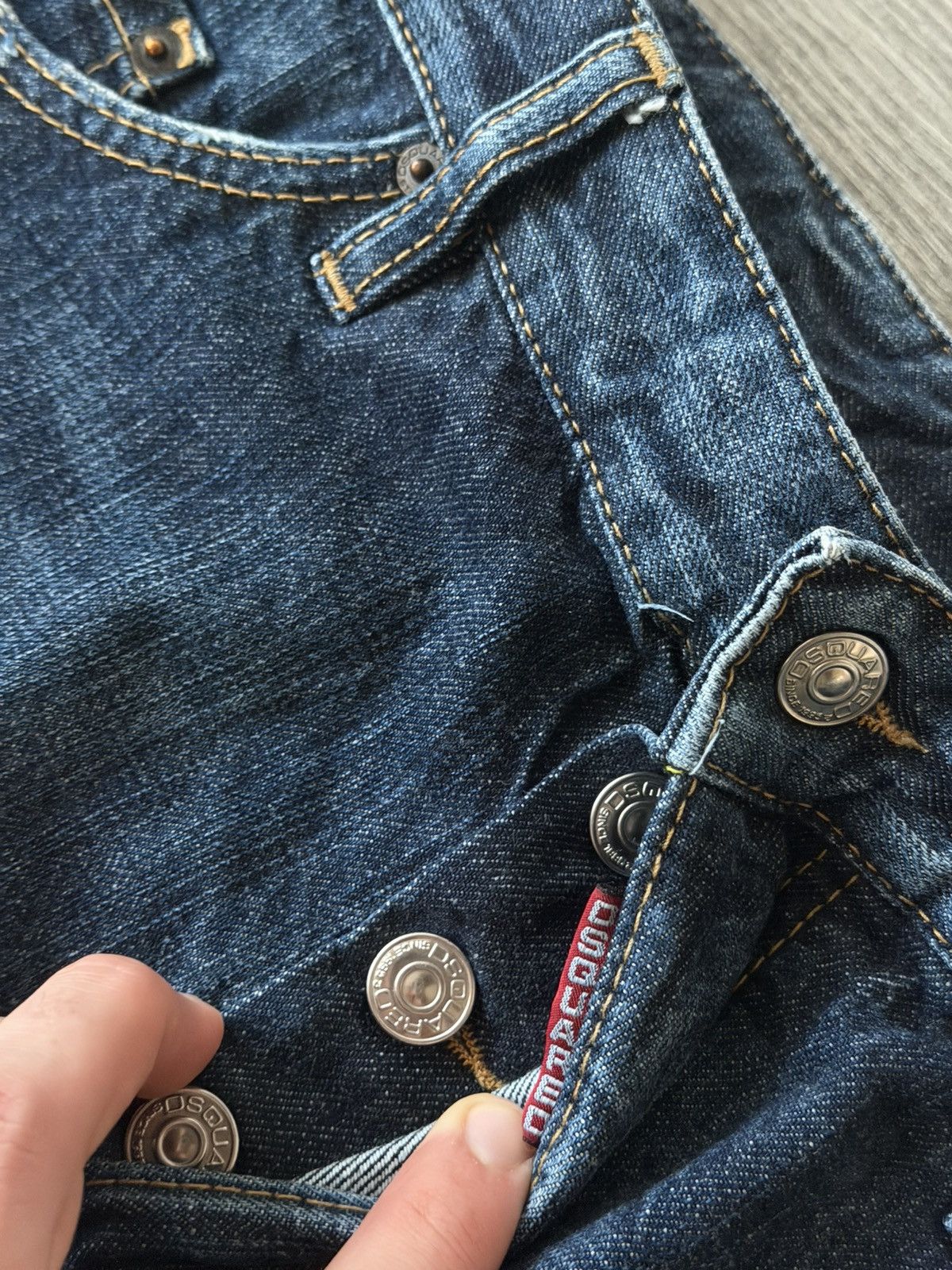 Dsquared2 Dsquared 2 Vintage Distressed Opium Rare Denim Jeans Size US 33 - 14 Thumbnail